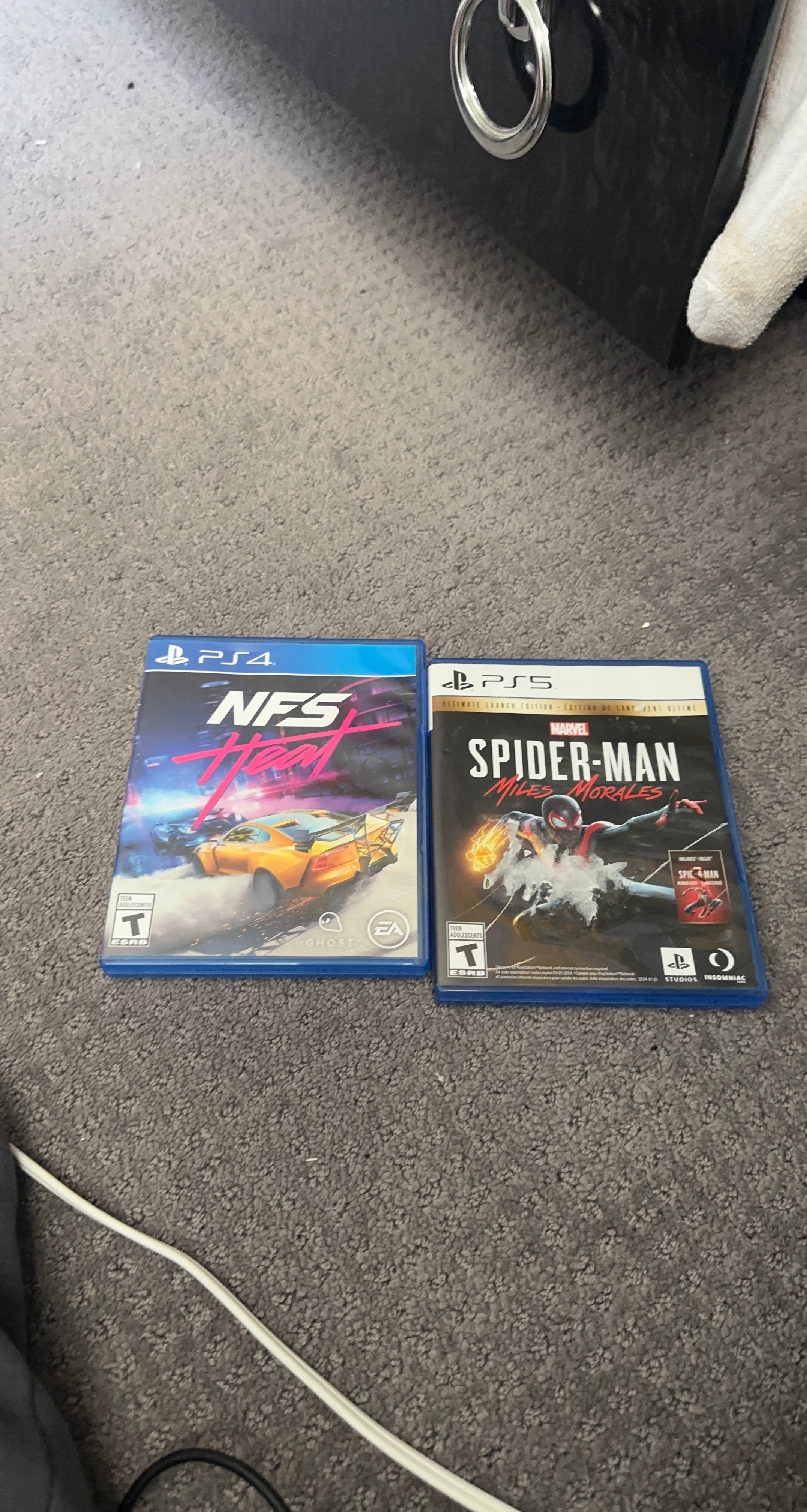 PlayStation 4 & 5 Games: NFS Heat & Spider-Man Miles Morales