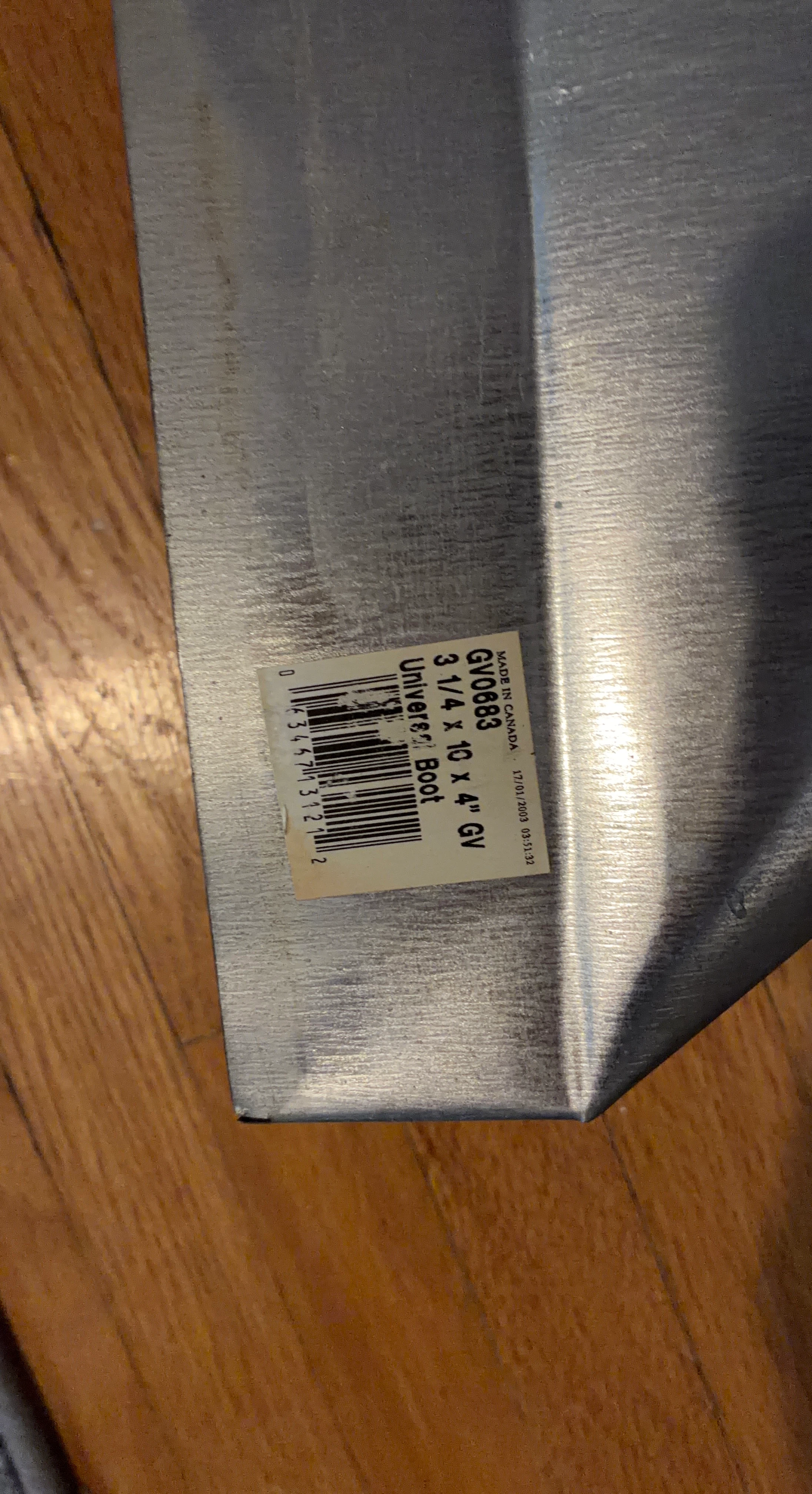 GV0683 Universal Boot 3 1/4" x 10" x 4"