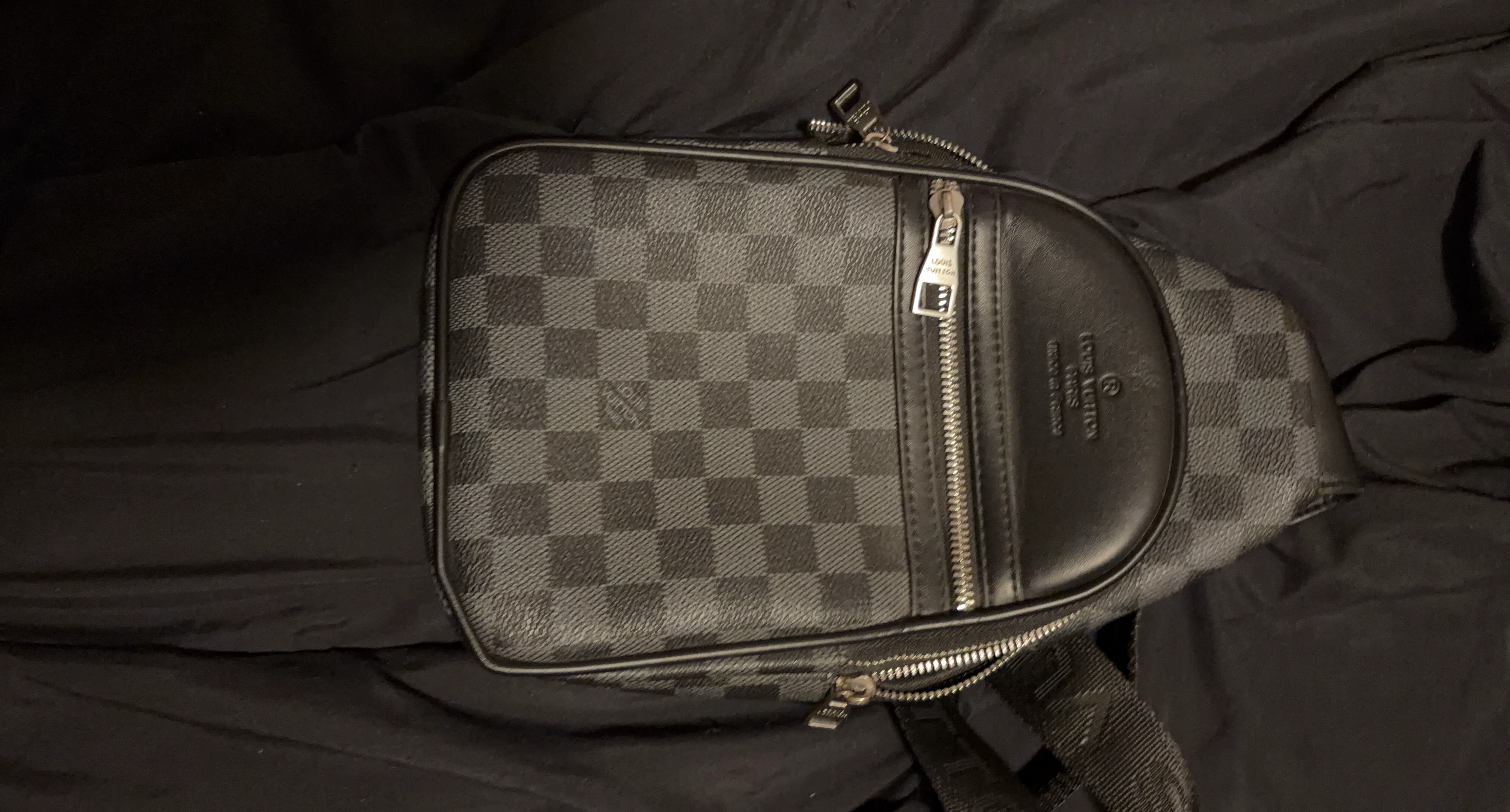 Louis Vuitton Damier Ebene Canvas Sling Bag