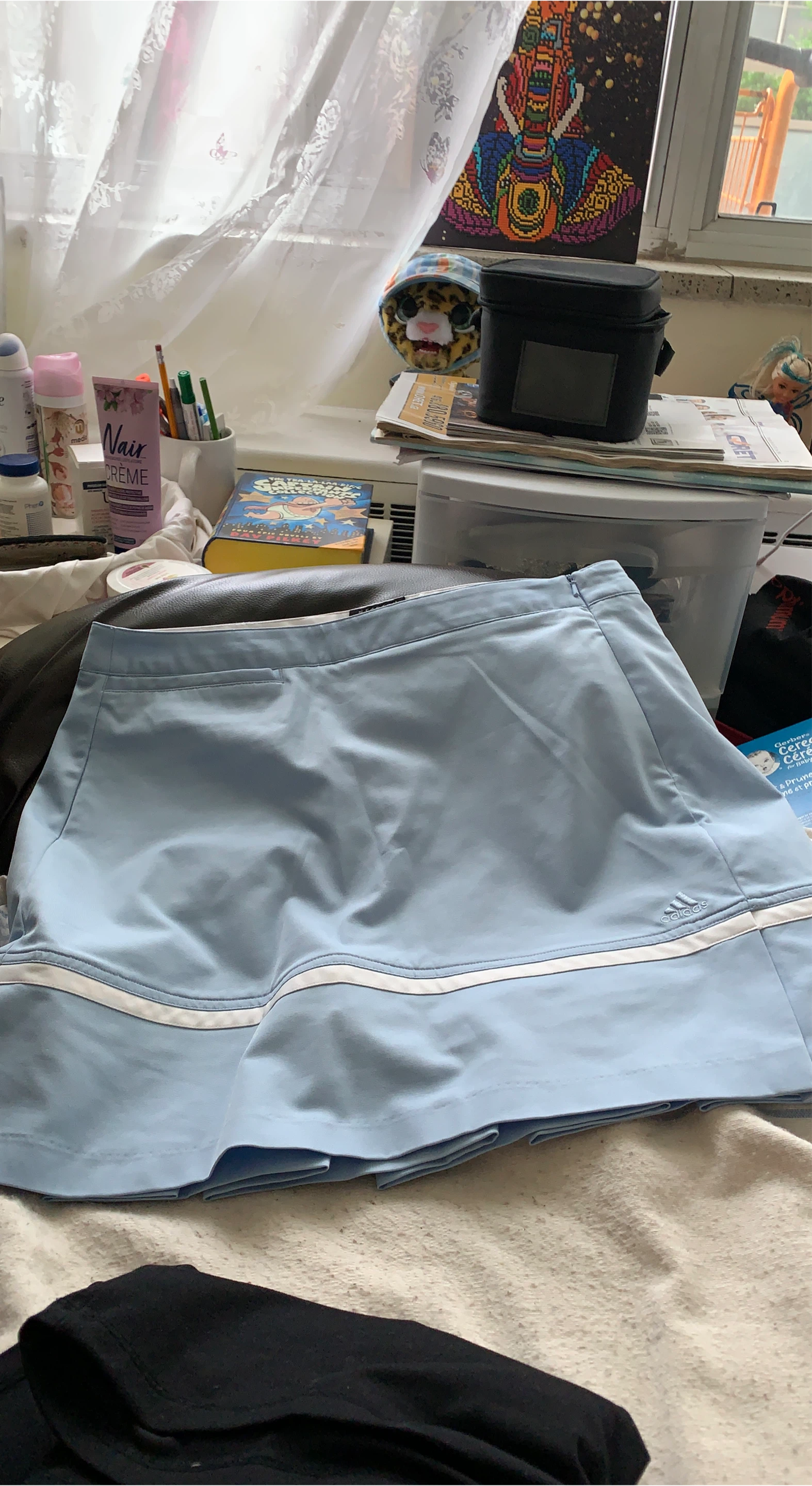 Light Blue Adidas Skirt