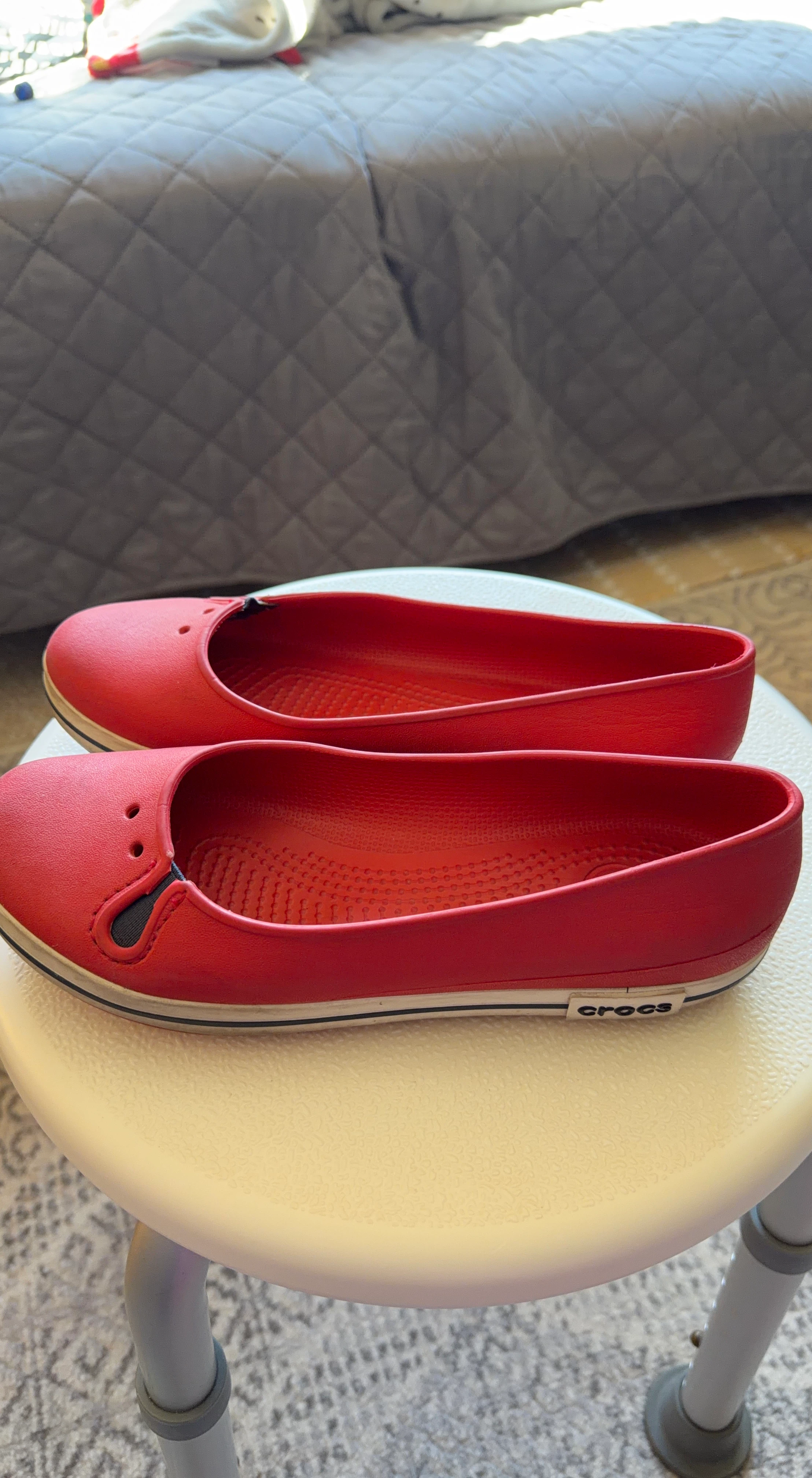 Crocs Women's Red Flats