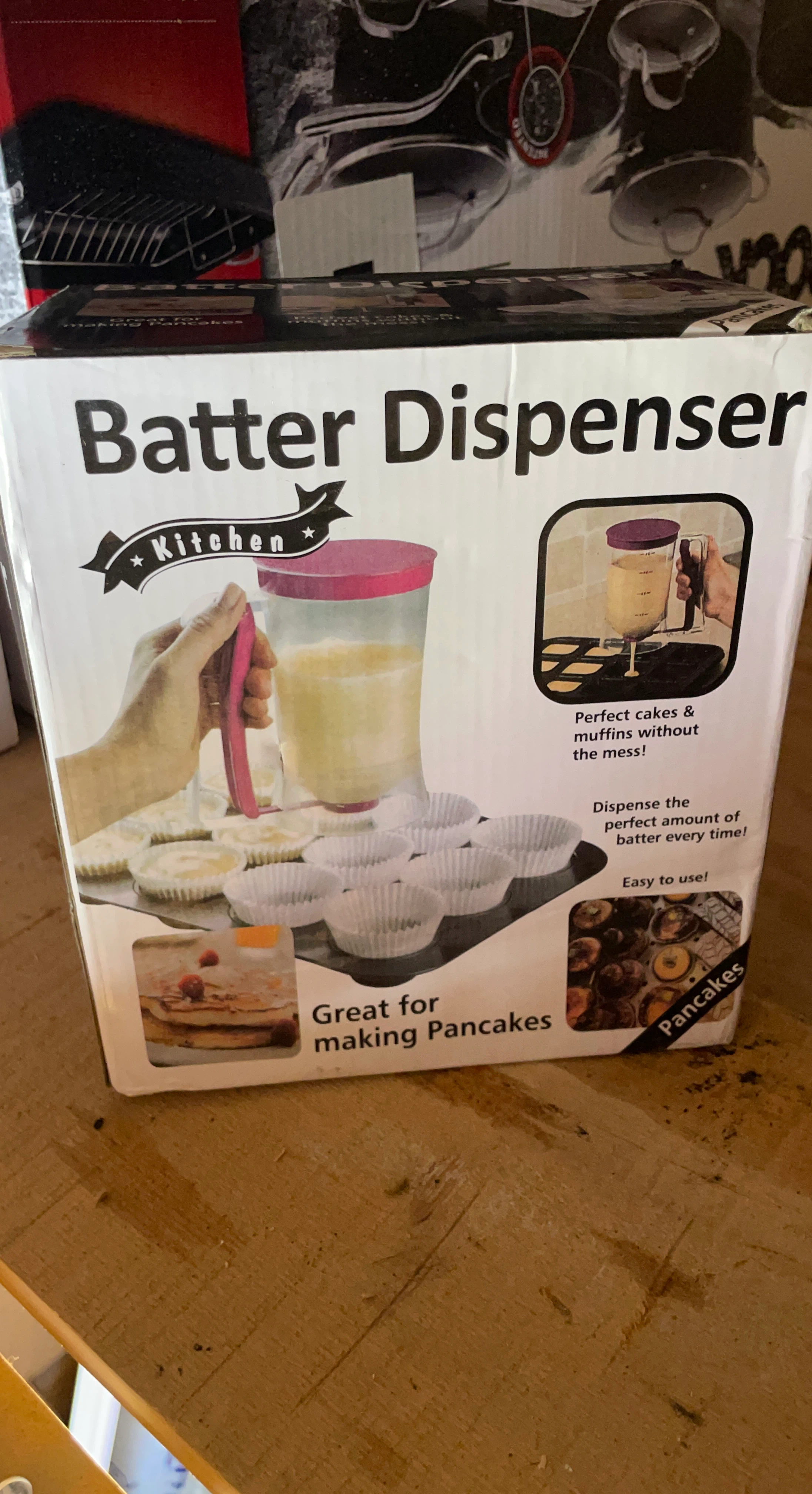 Kitchen Batter Dispenser for Pancakes & Muffins