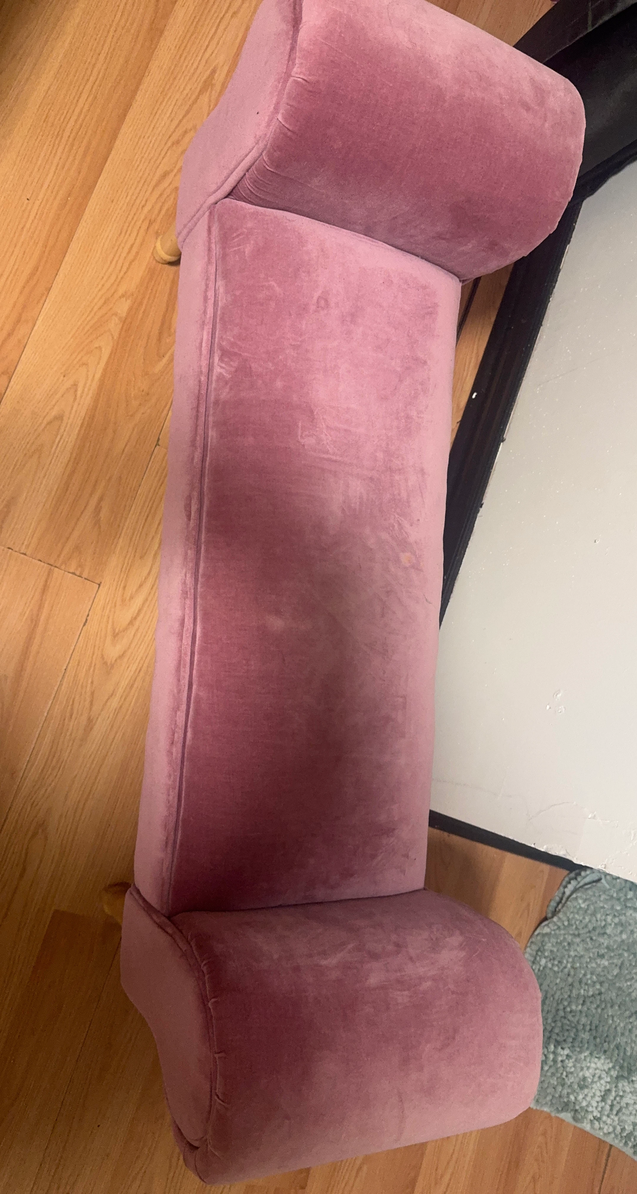 Pink Velvet Daybed