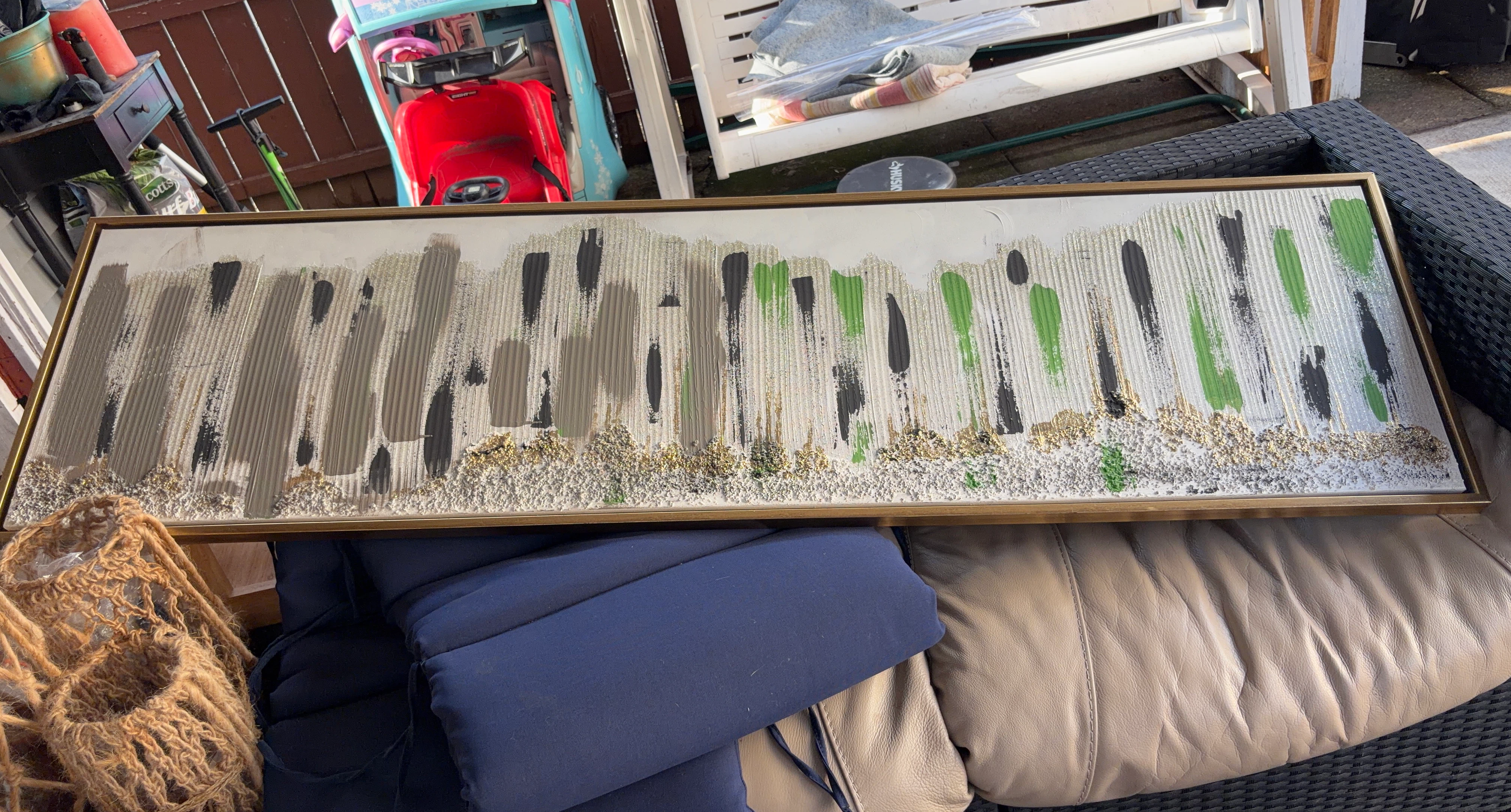 Textured Abstract Wall Art