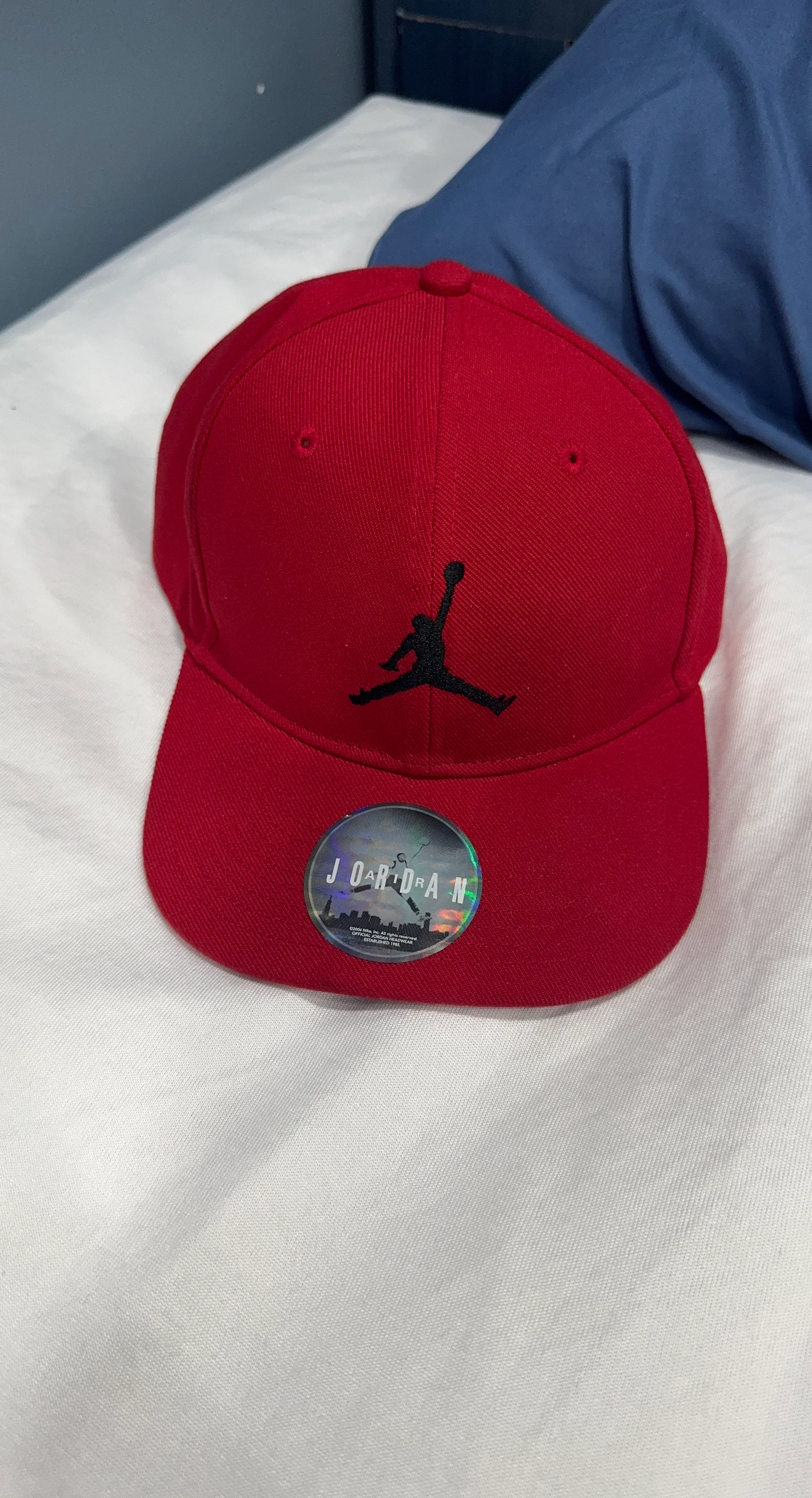 Jordan Red Snapback Hat