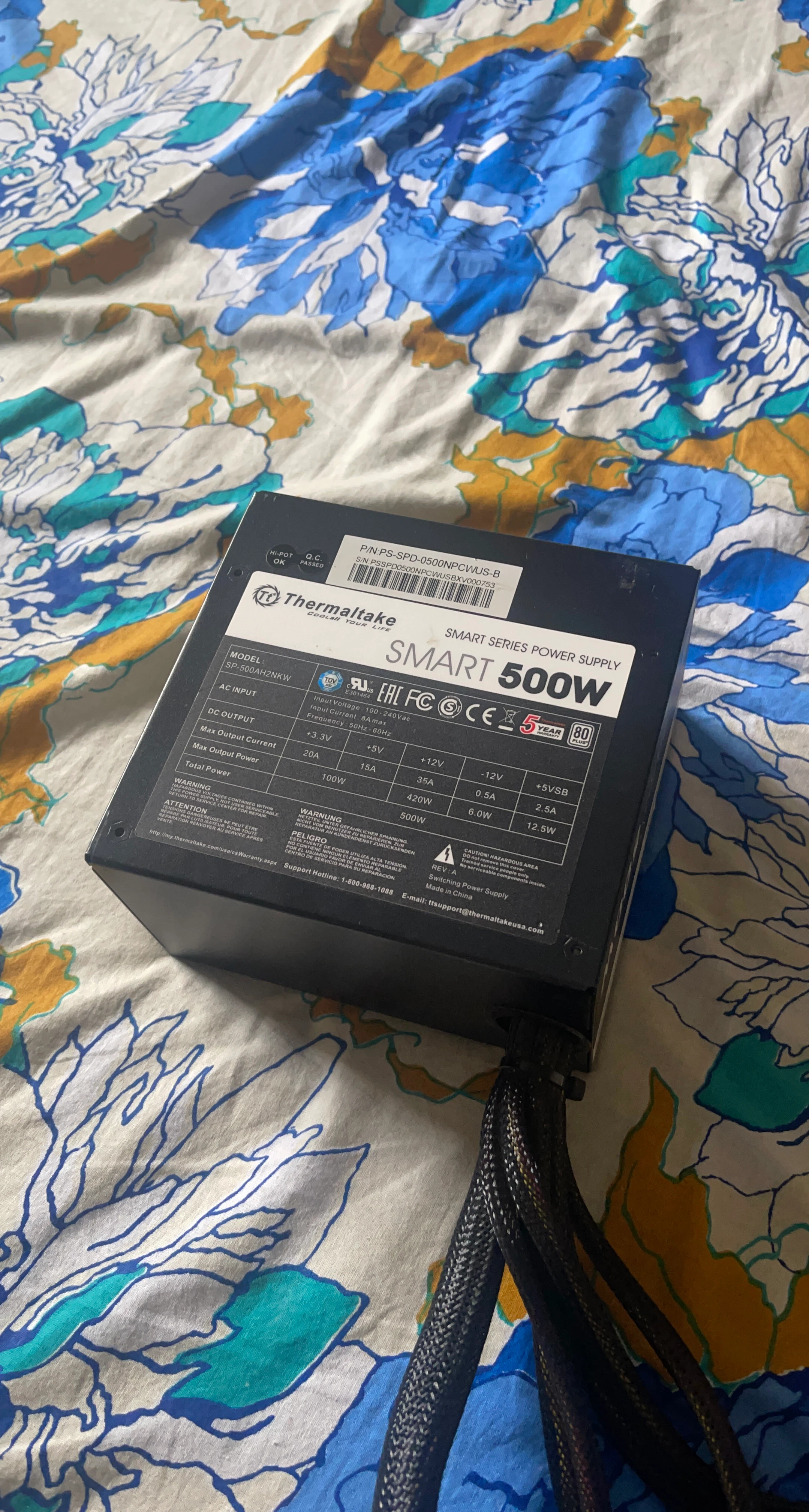 Thermaltake SMART 500W Power Supply