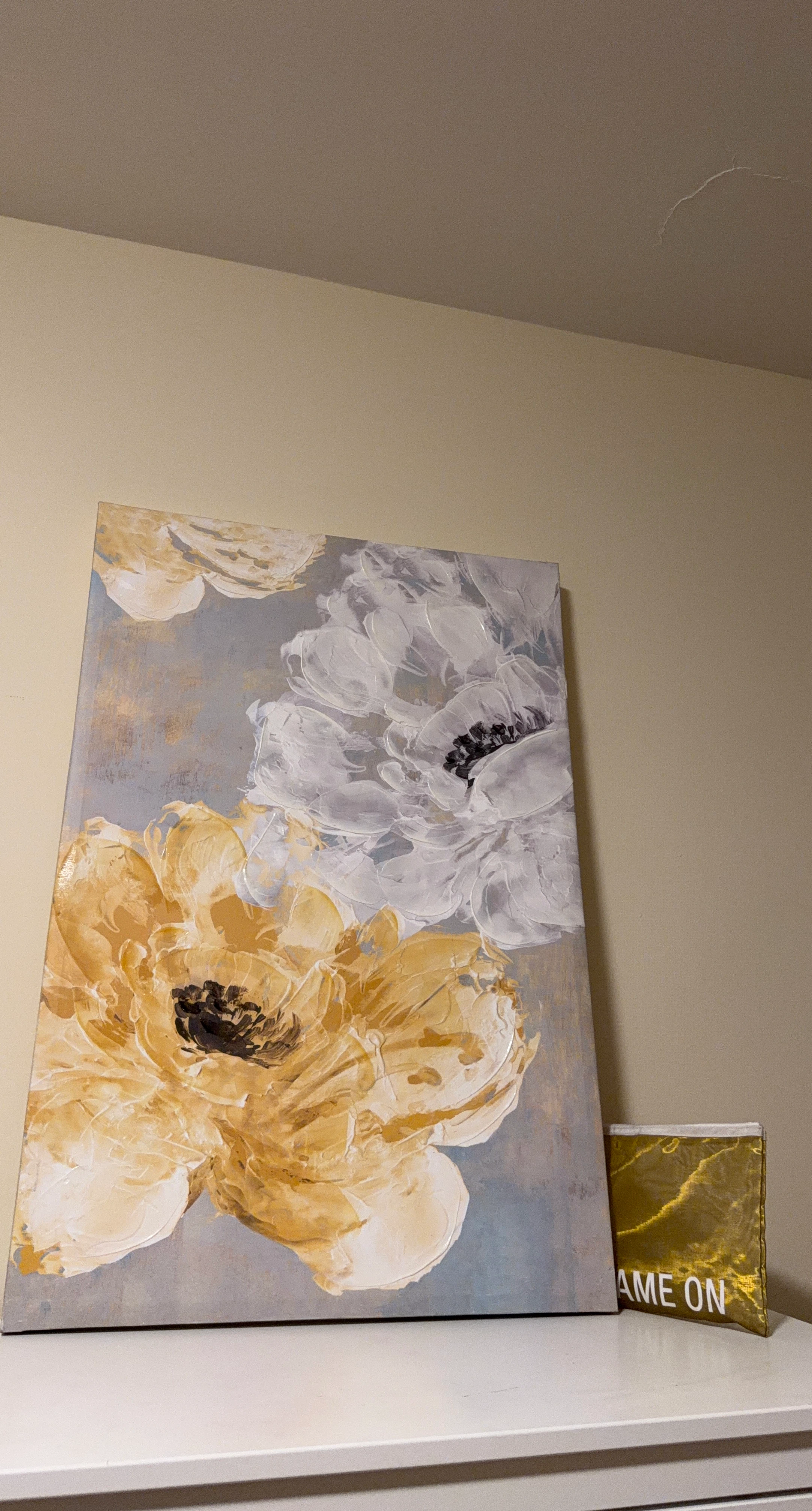 Floral Canvas Wall Art Plus a FREE bag