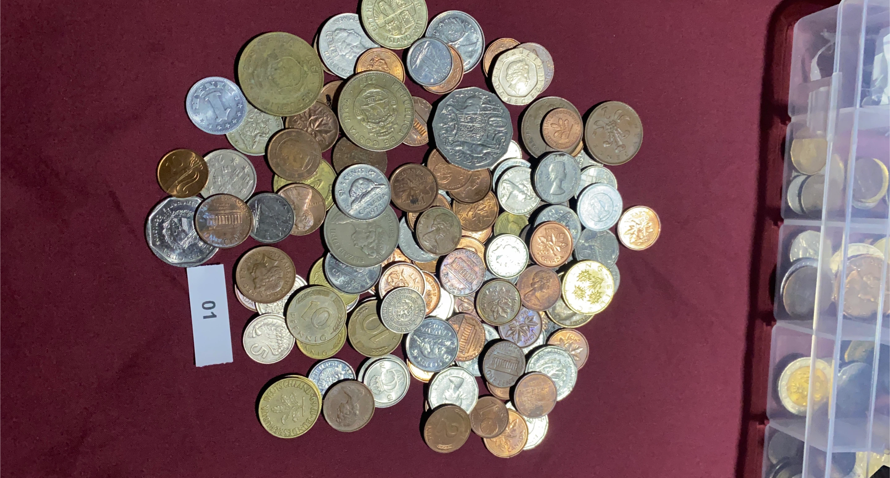 Collection of Assorted World Coins