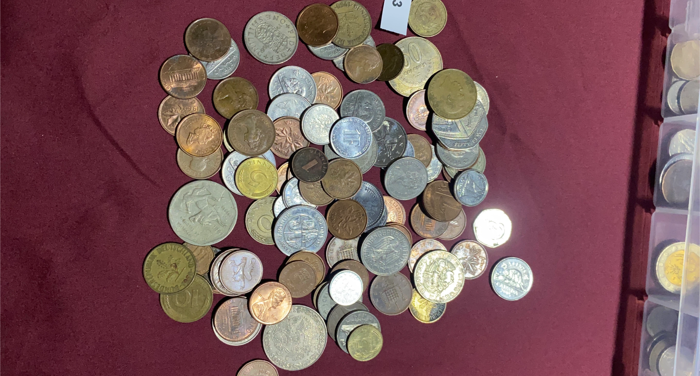 Collection of Assorted World Coins
