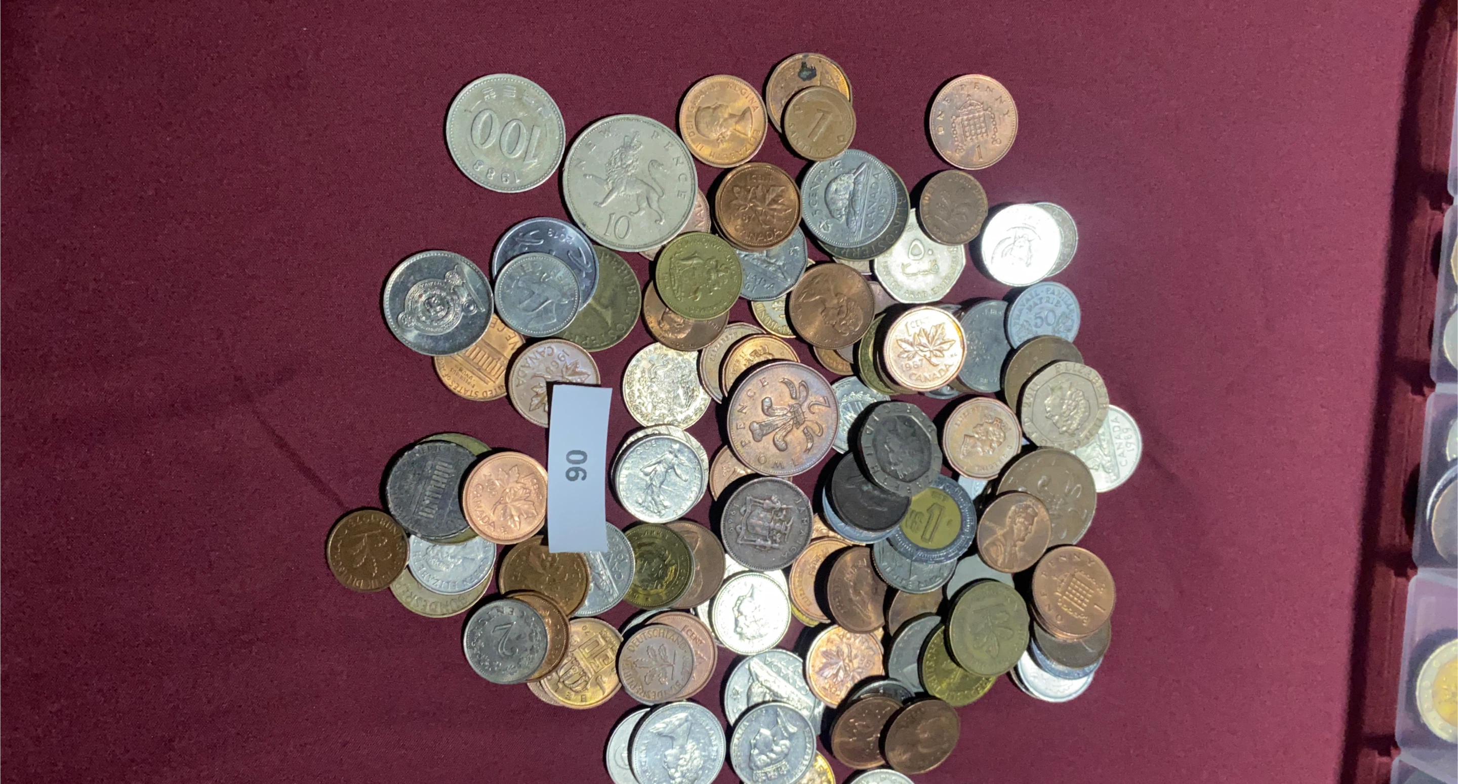 Collection of Assorted World Coins