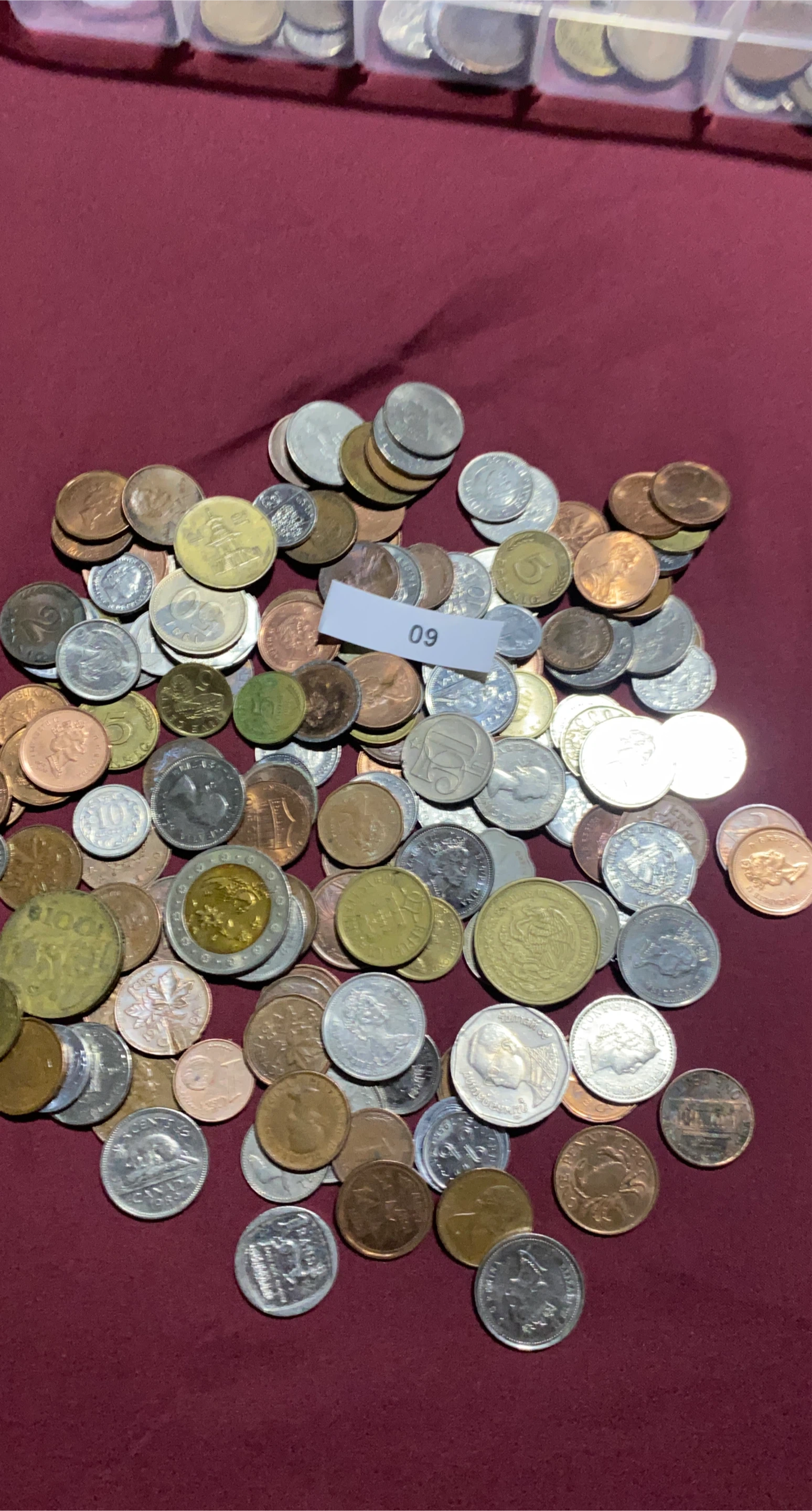Assorted International Coins Collection