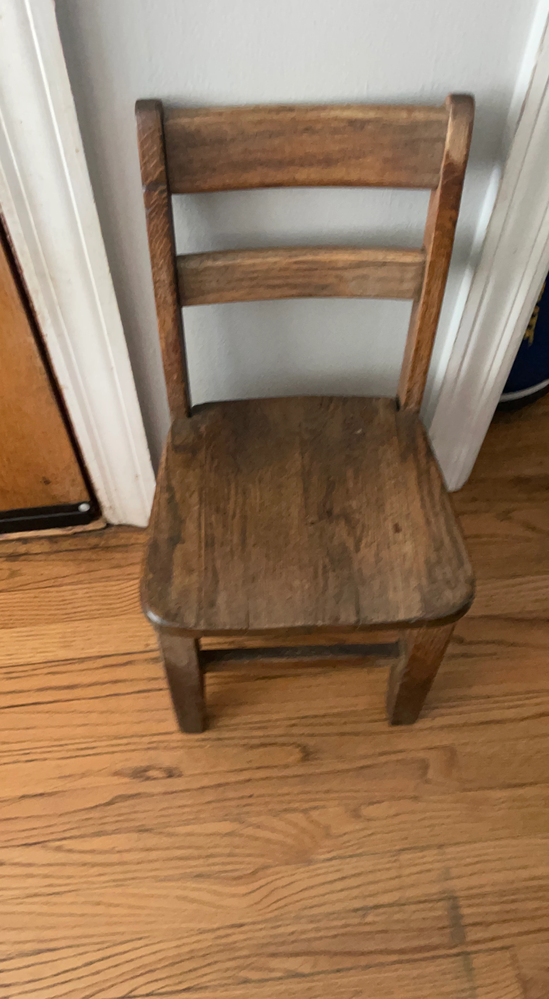 Wooden Child's Chair