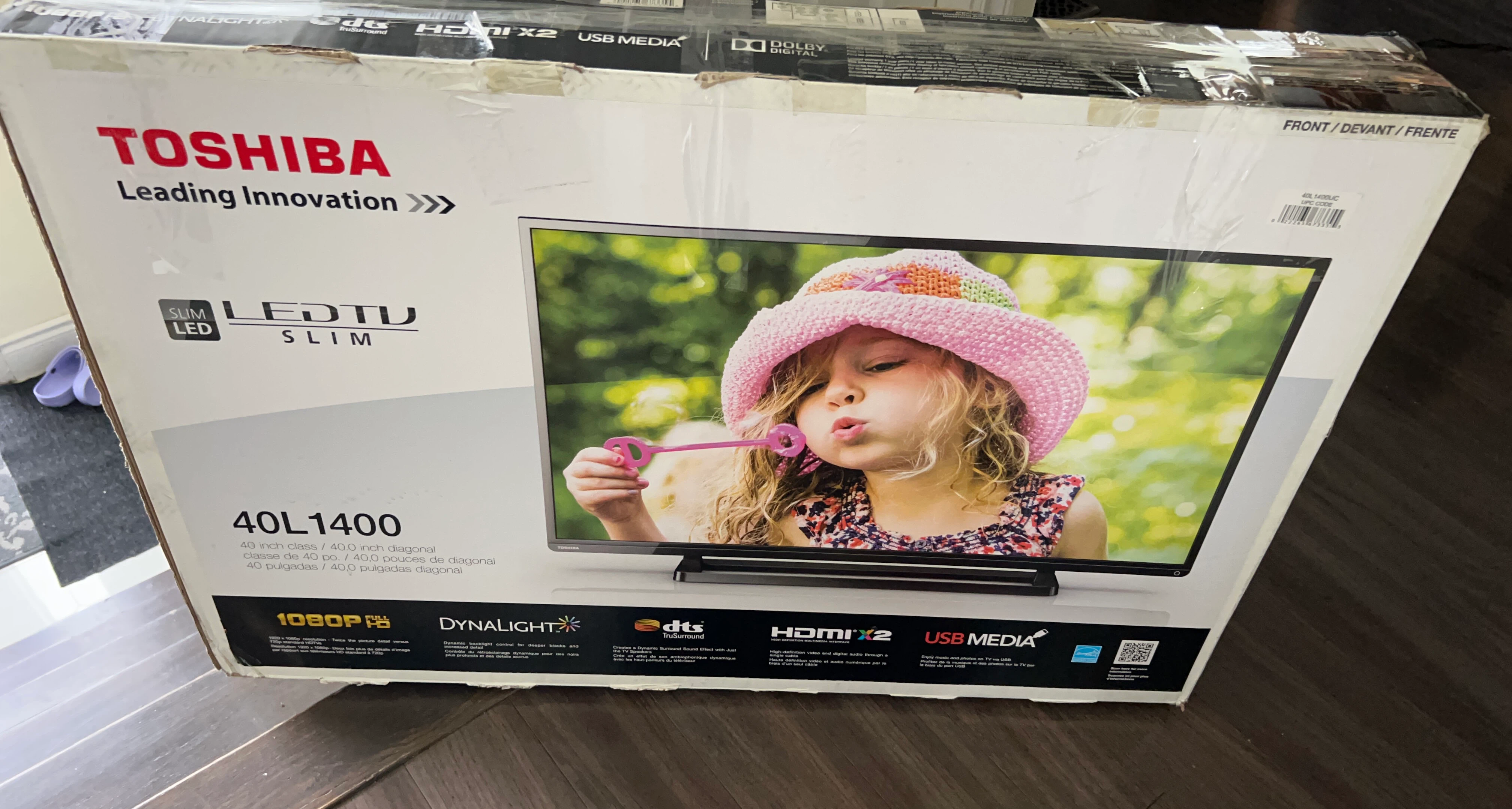 Toshiba 40L1400 40-inch LED TV