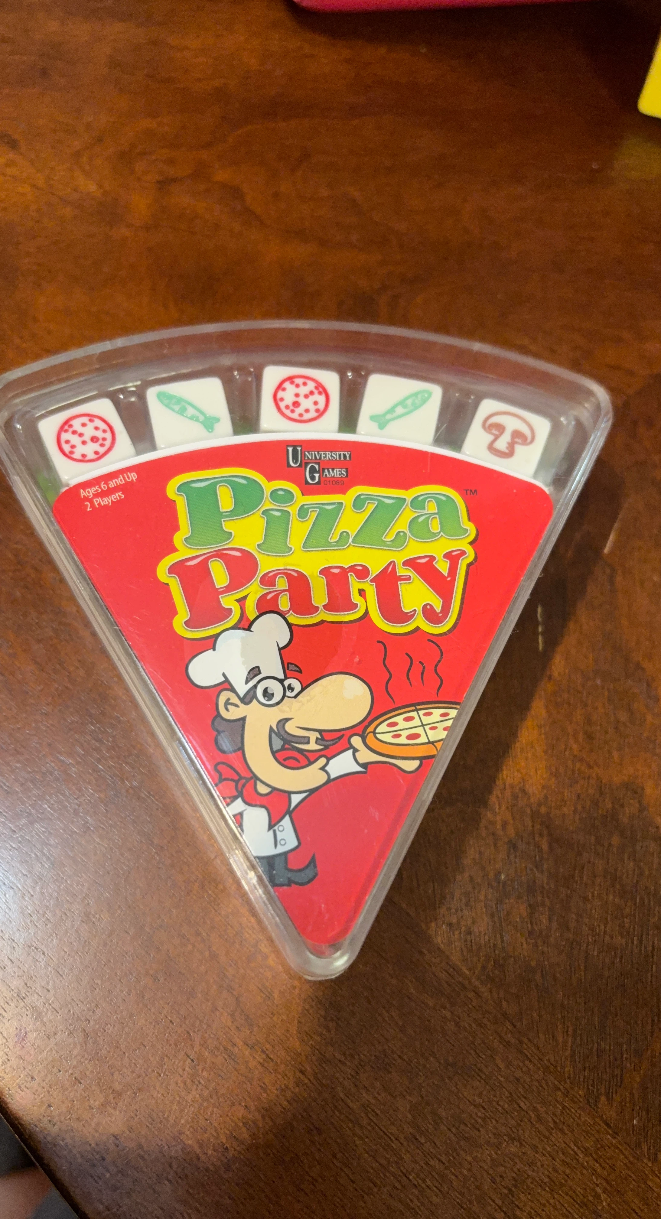 University Games Pizza Party Dice Game