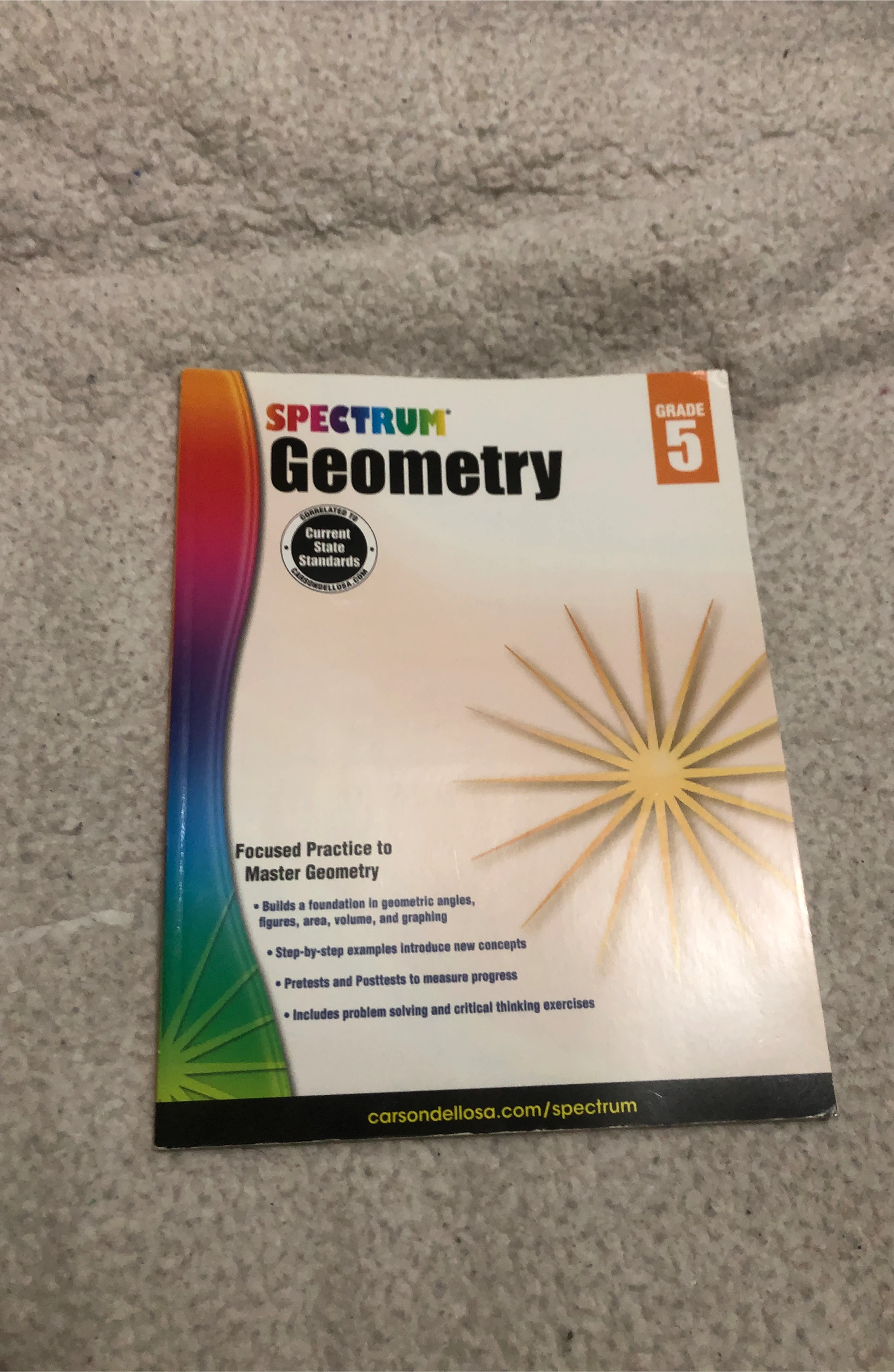 Spectrum Geometry Grade 5 Workbook