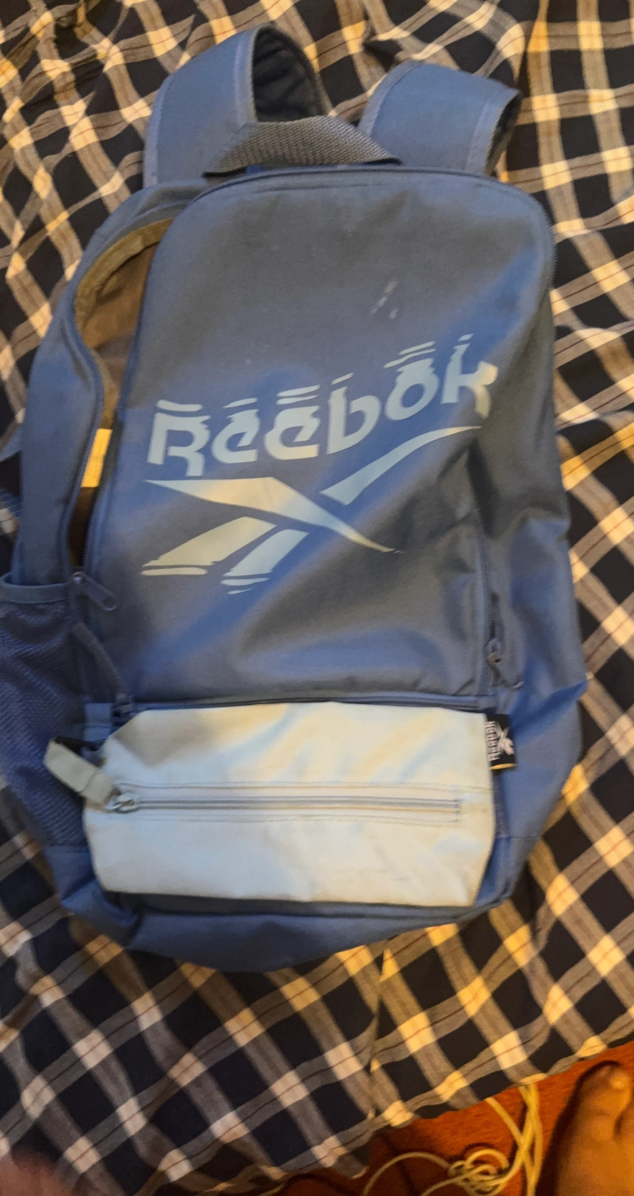 Reebok Blue Backpack
