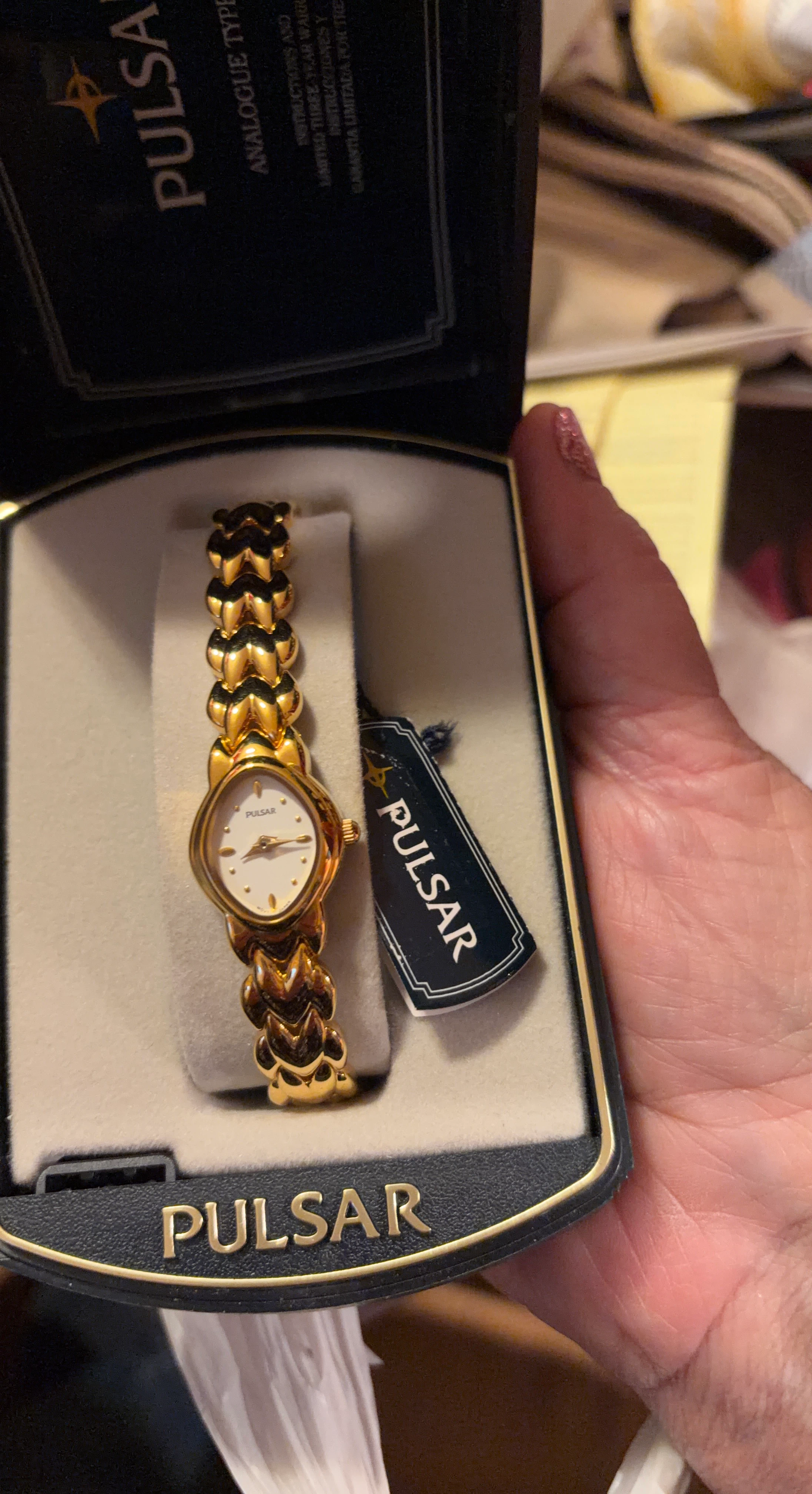 Pulsar Women's Gold Analog Watch
