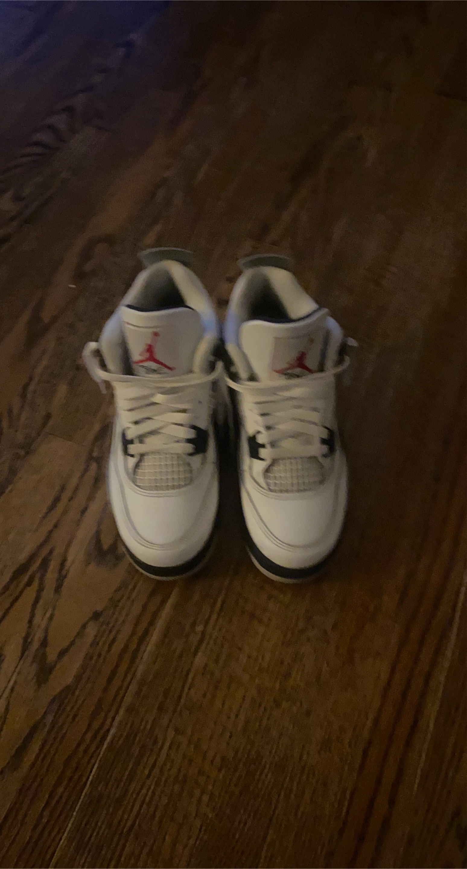 Jordan 4 Retro White Cement Sneakers