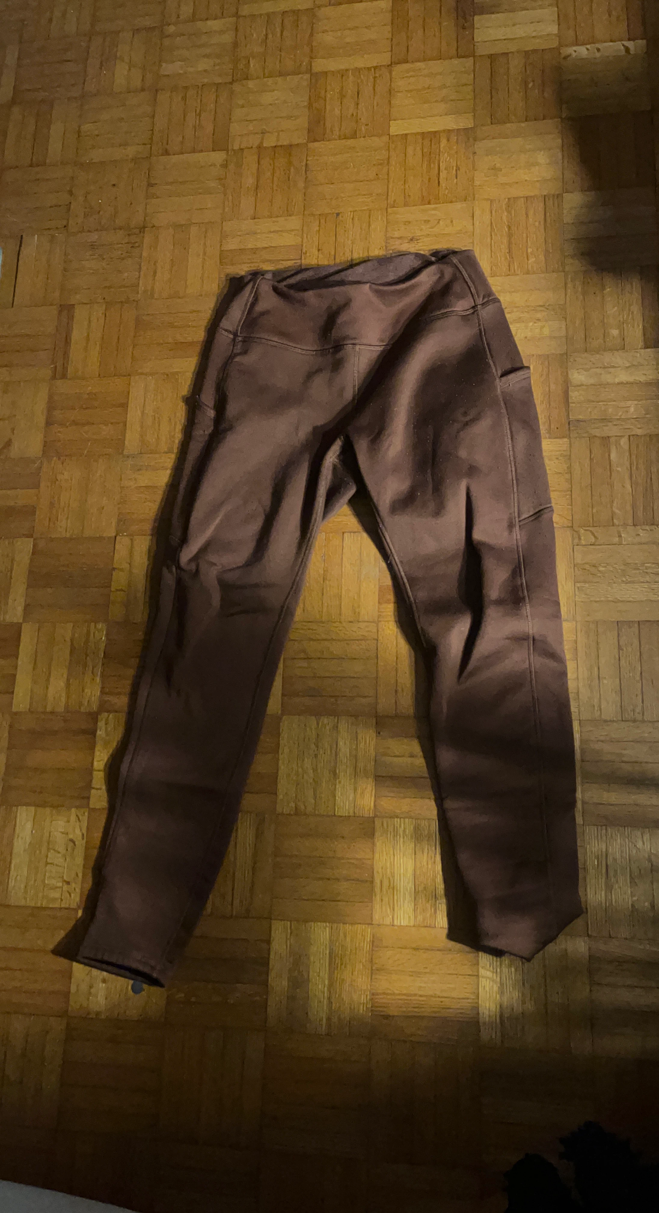 Brown Thermal Leggings