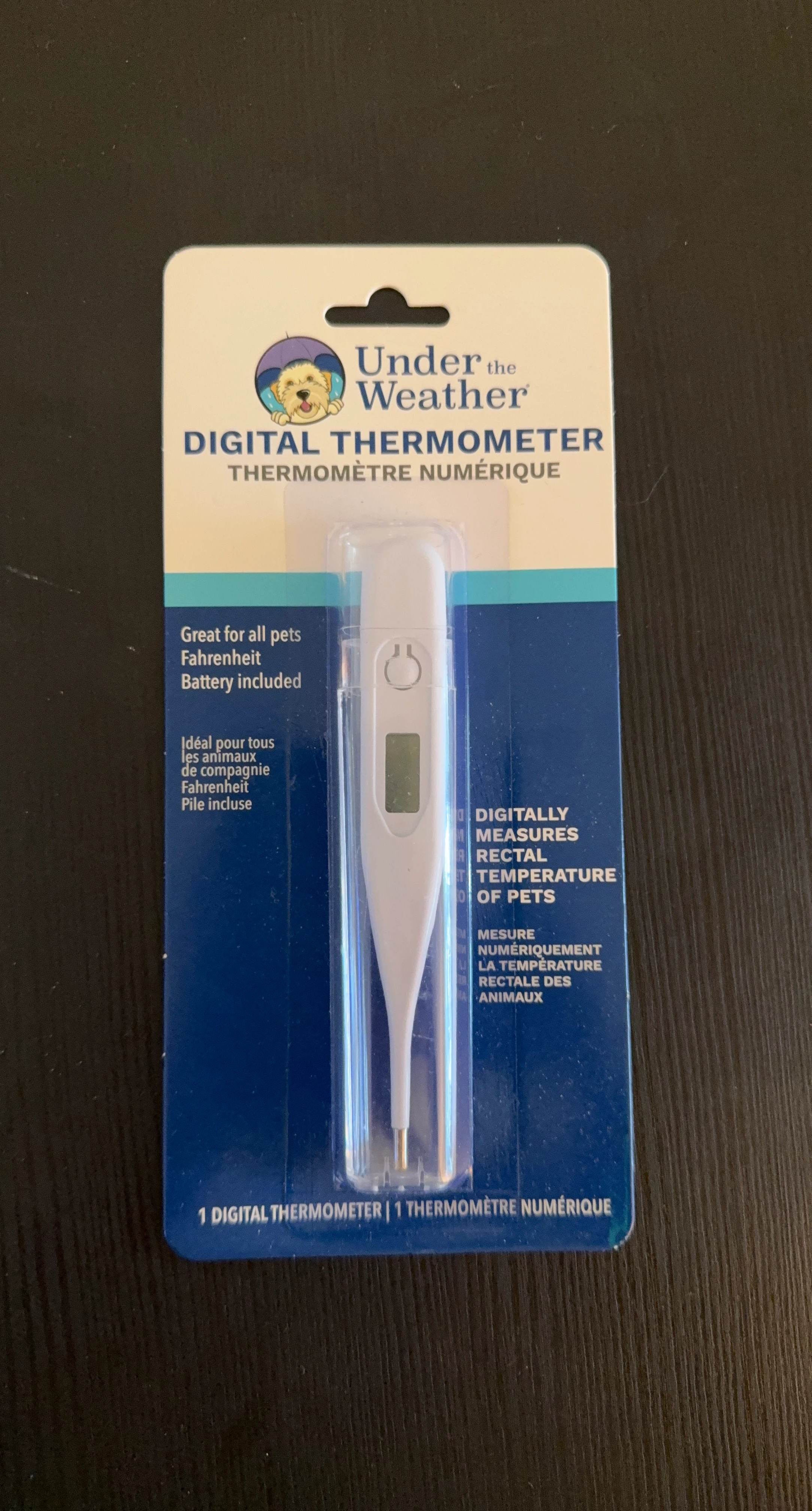 Under the Weather Digital Pet Thermometer