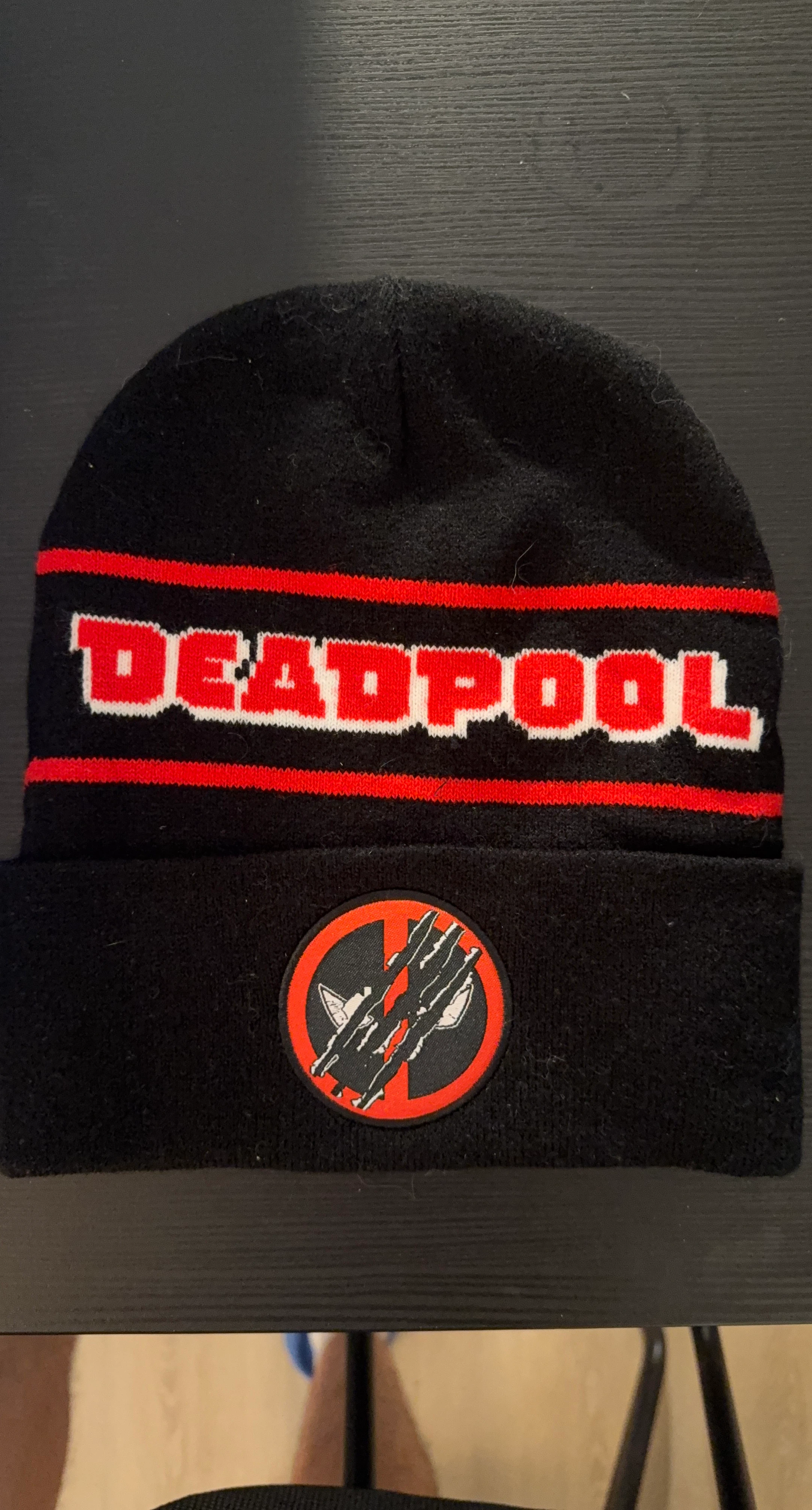 Deadpool Knit Beanie Hat