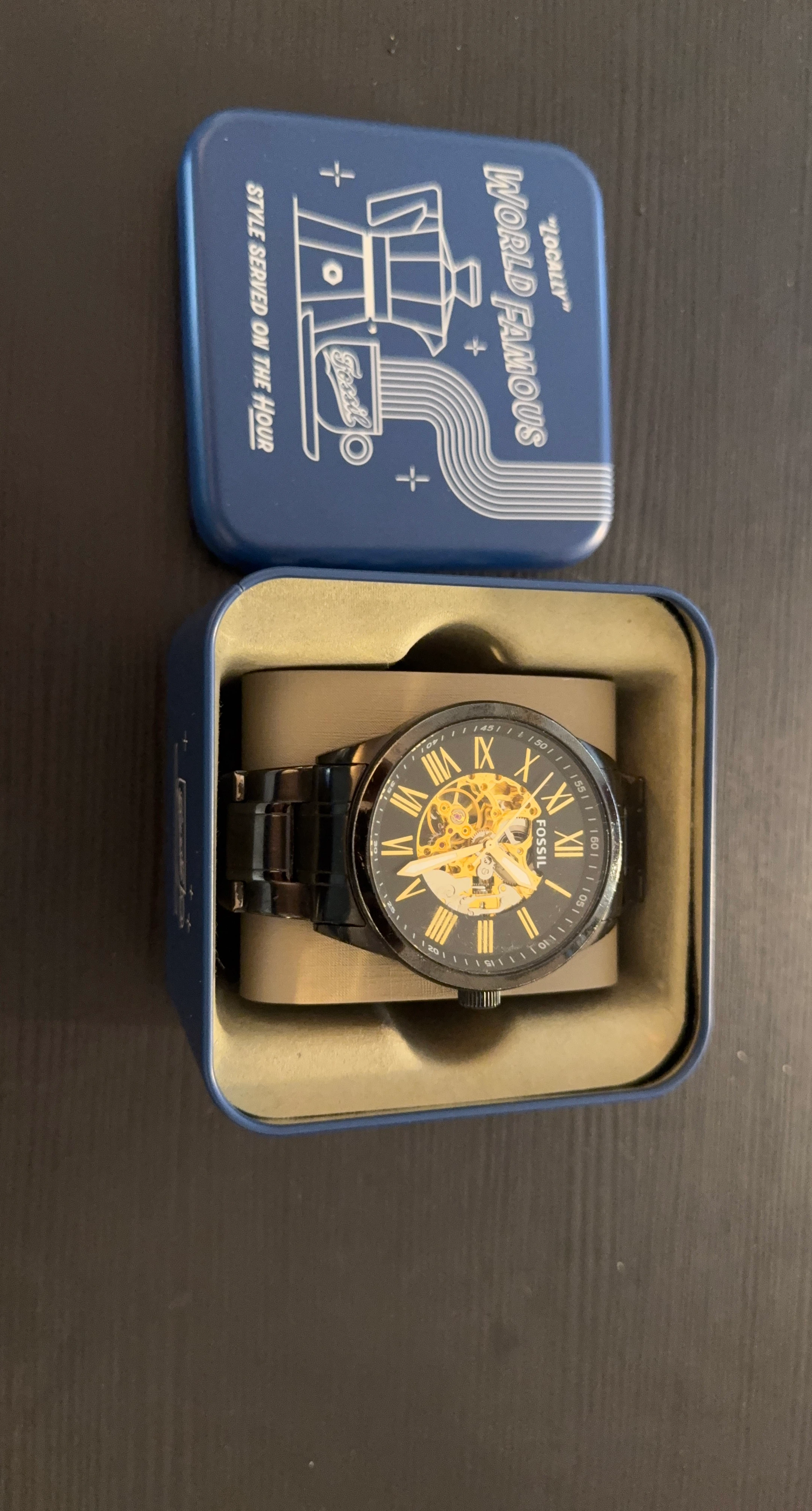 Fossil Automatic Skeleton Watch