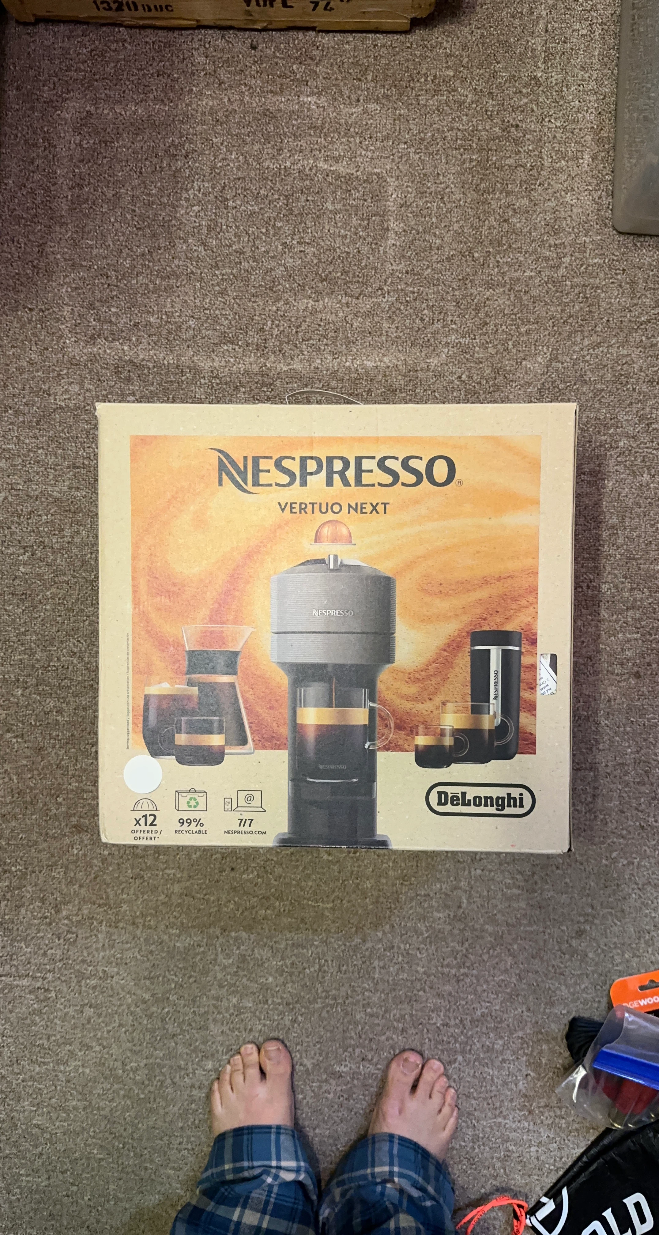 Nespresso Vertuo Next Coffee Machine by DeLonghi