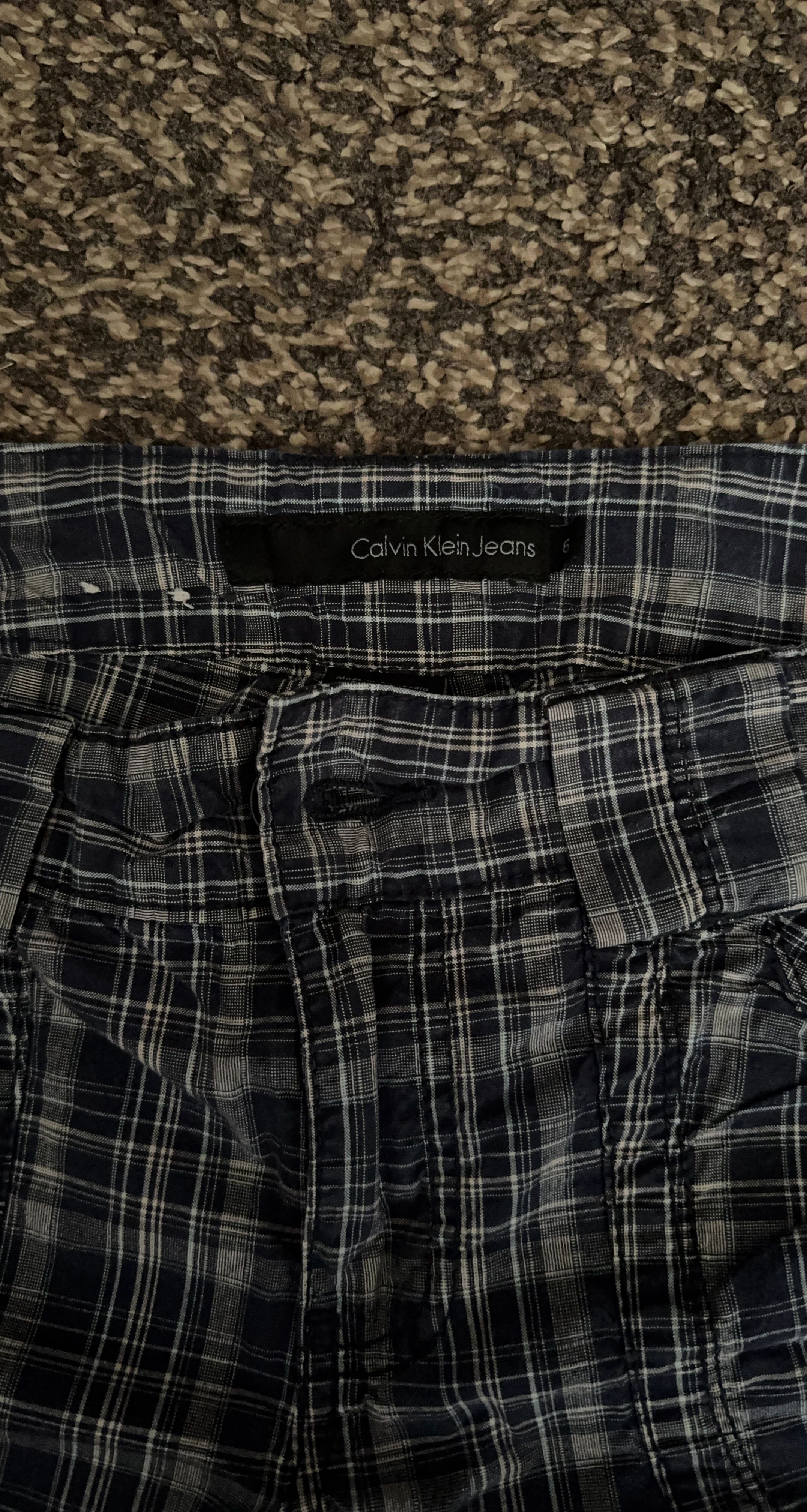 Calvin Klein Jeans Plaid Shorts