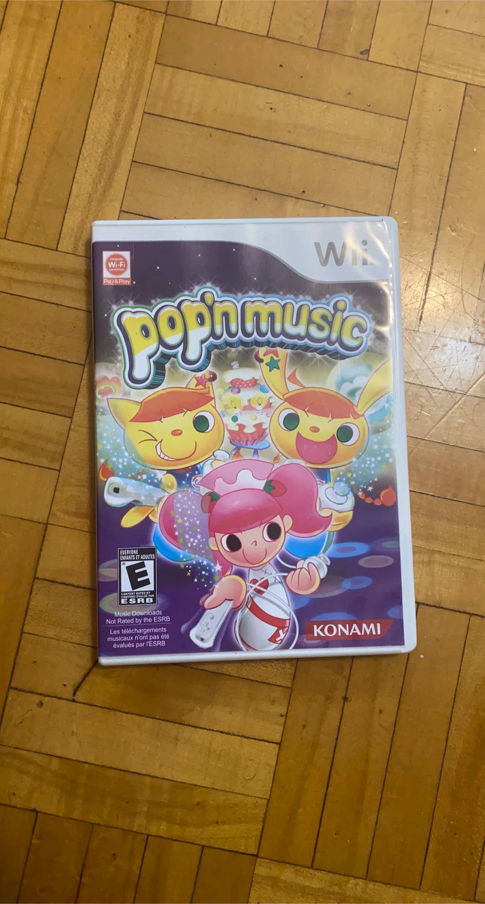 Pop'n Music Wii Video Game