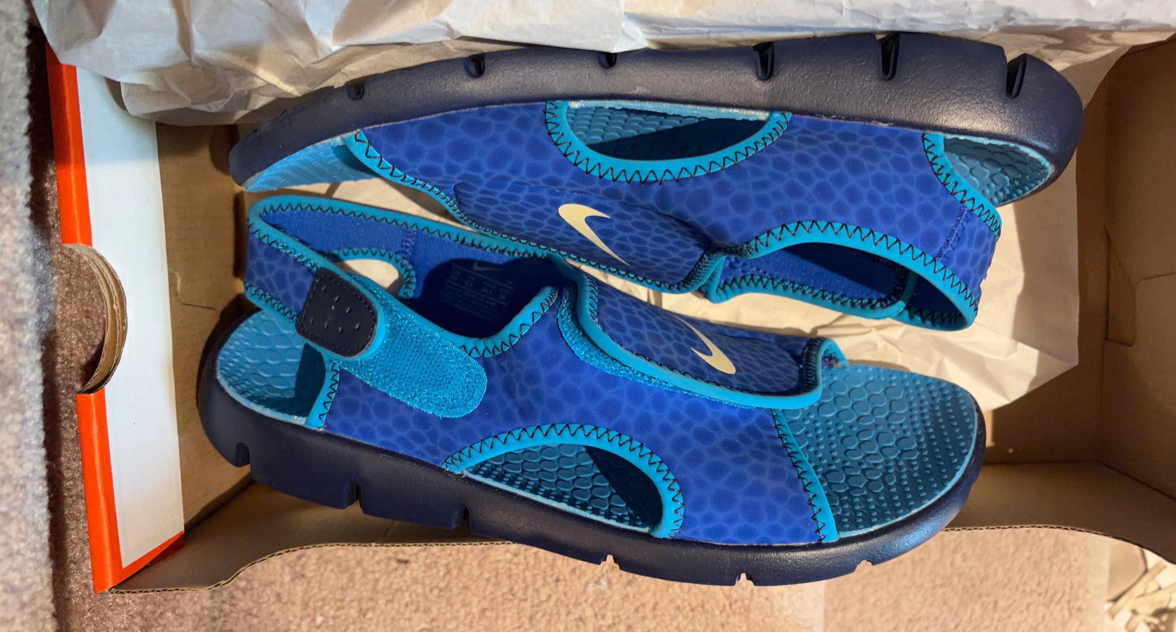 Nike Kids' Blue Sandals