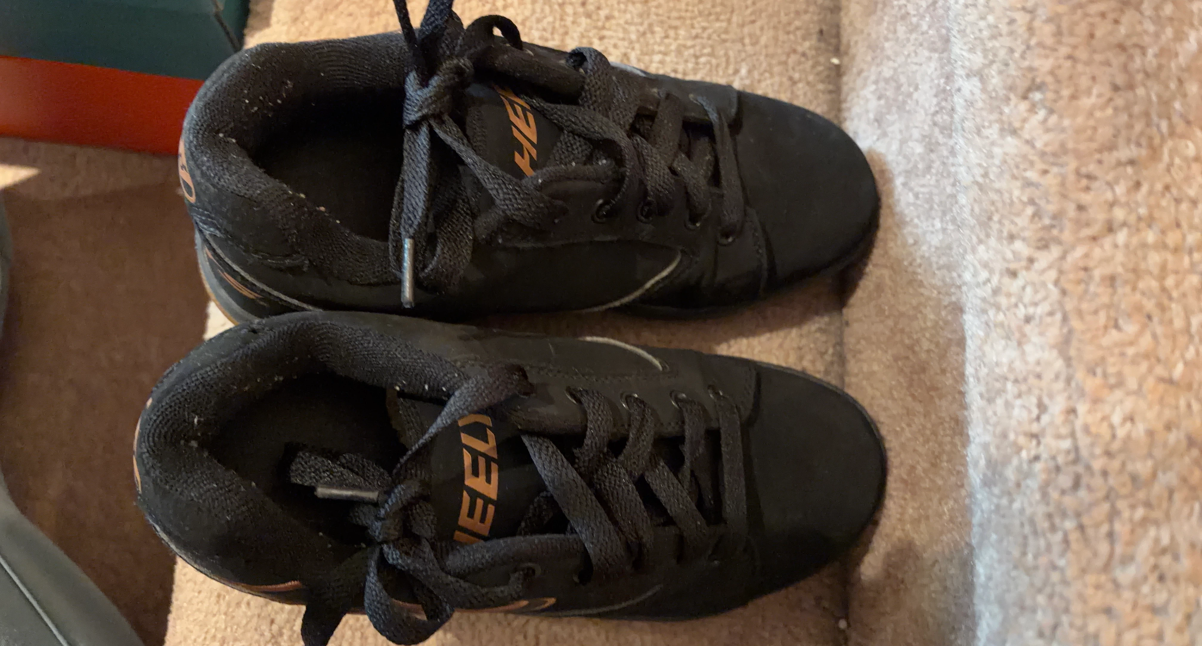 Black Heelys Shoes
