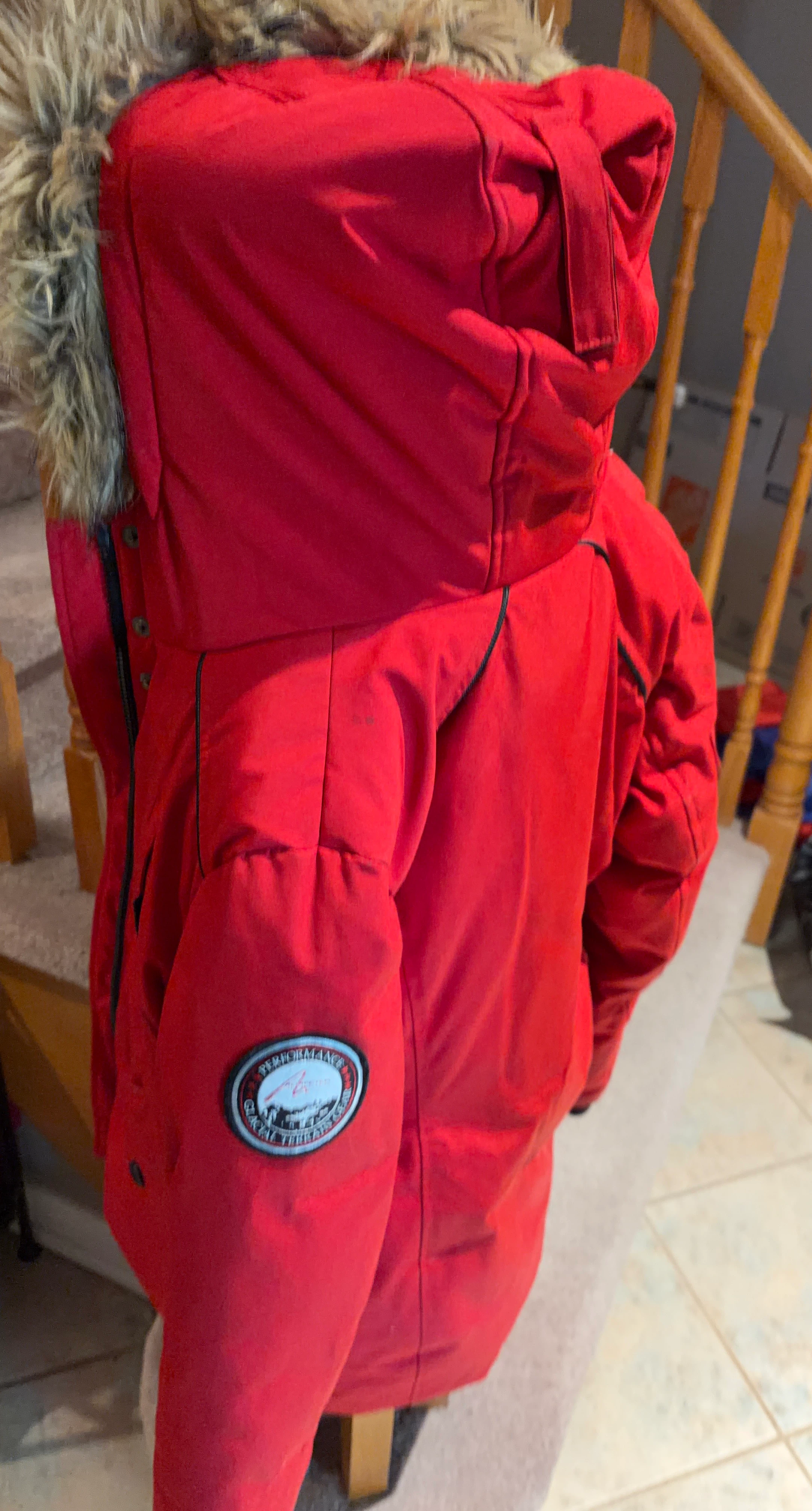 Red Canada Goose Expedition Parka