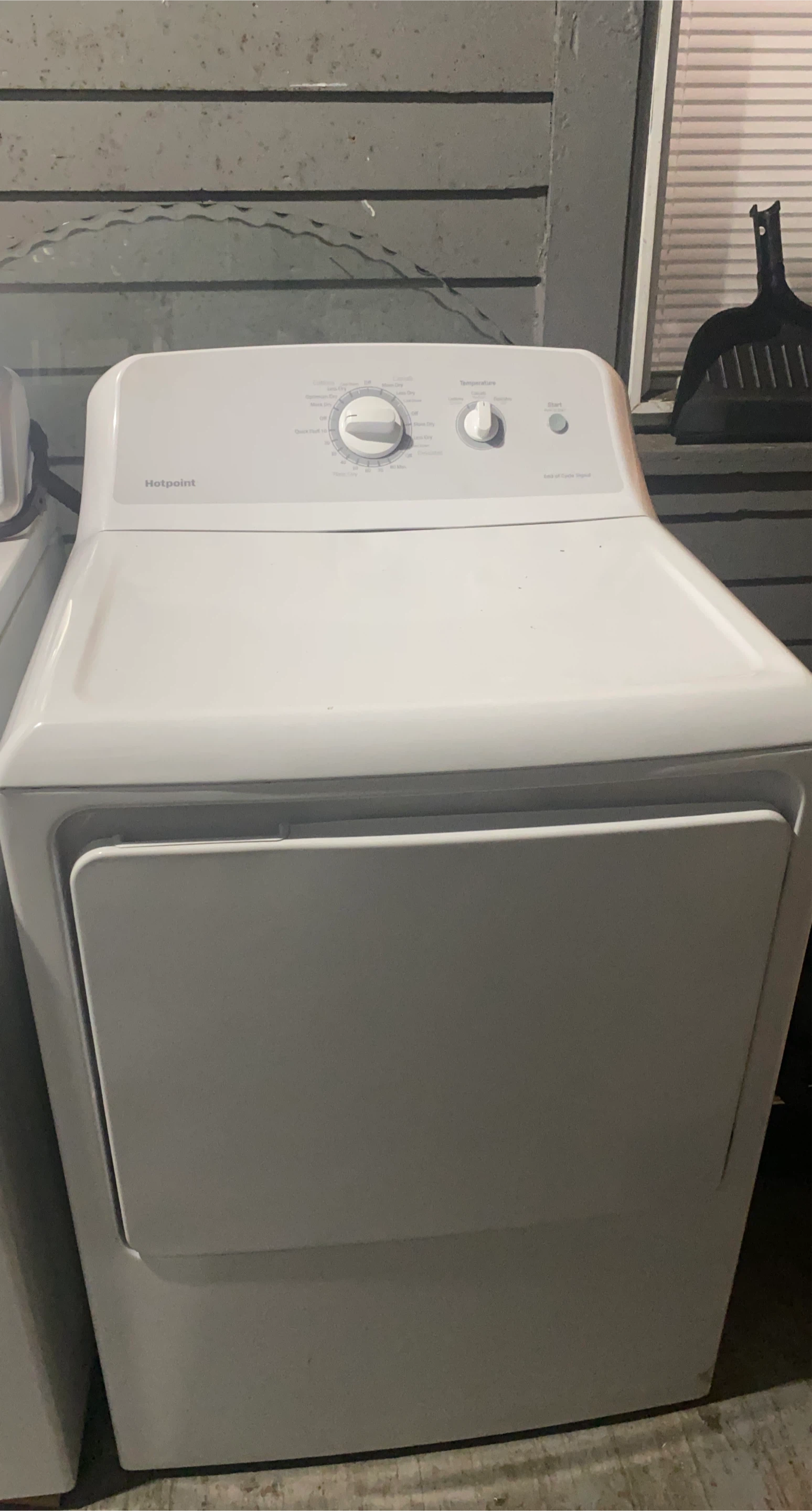 Hotpoint White Electric Dryer
