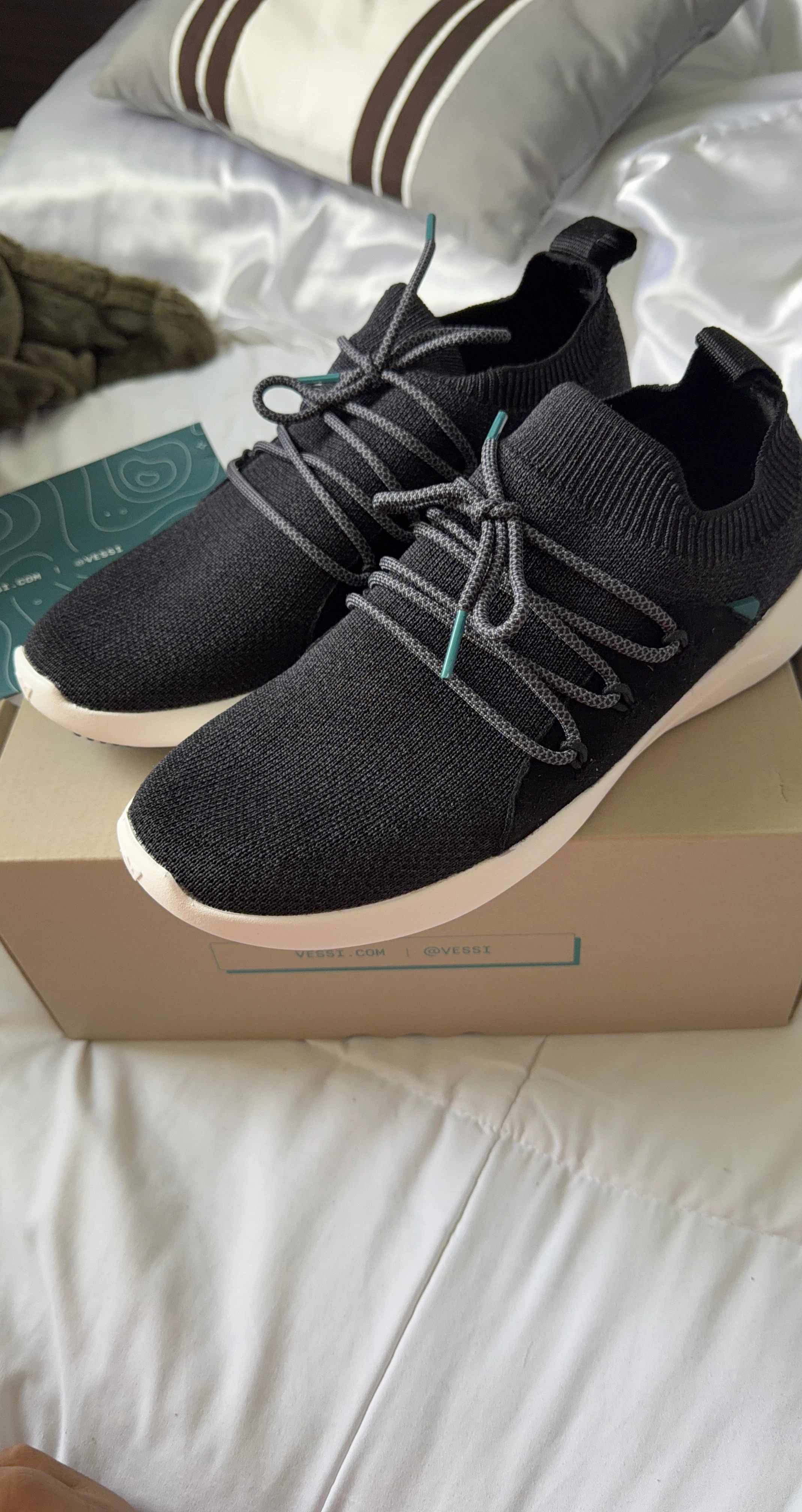 Vessi Knit Shoes - Black
