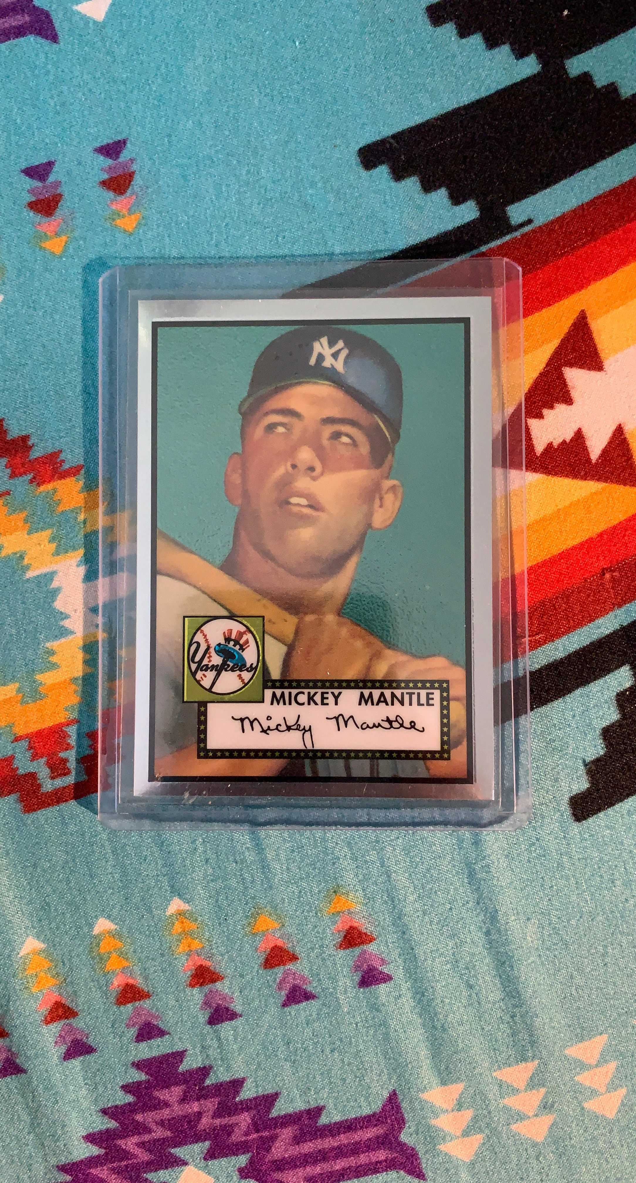 Mickey Mantle Baseball Card