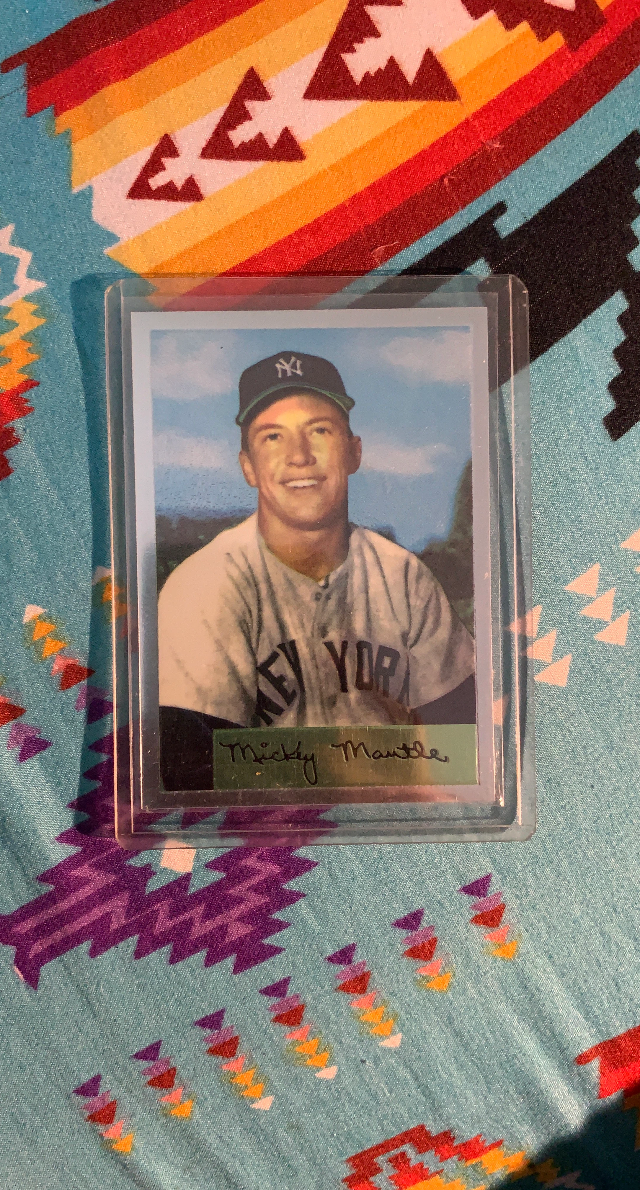 Mickey Mantle Baseball Card