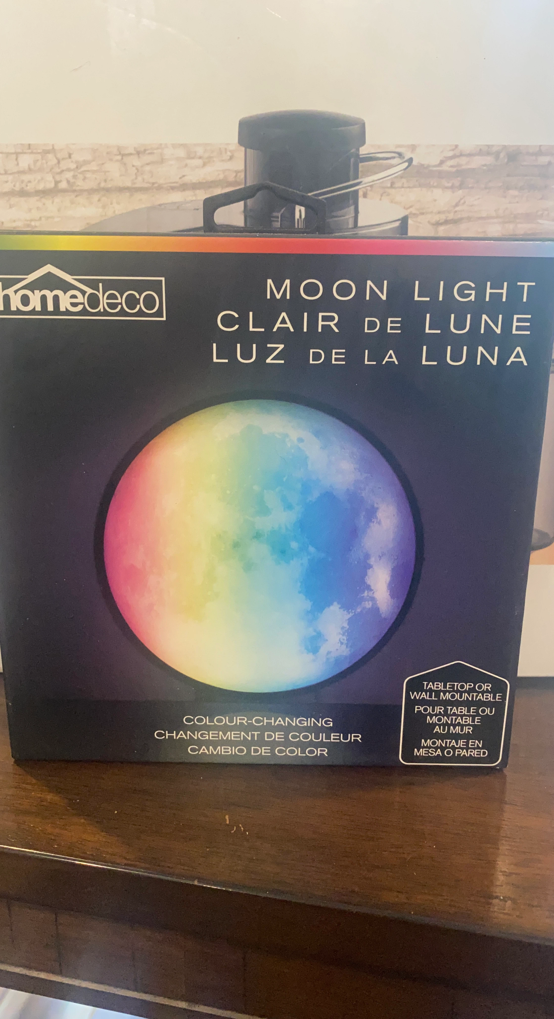 HomeDeco Colour-Changing Moon Light
