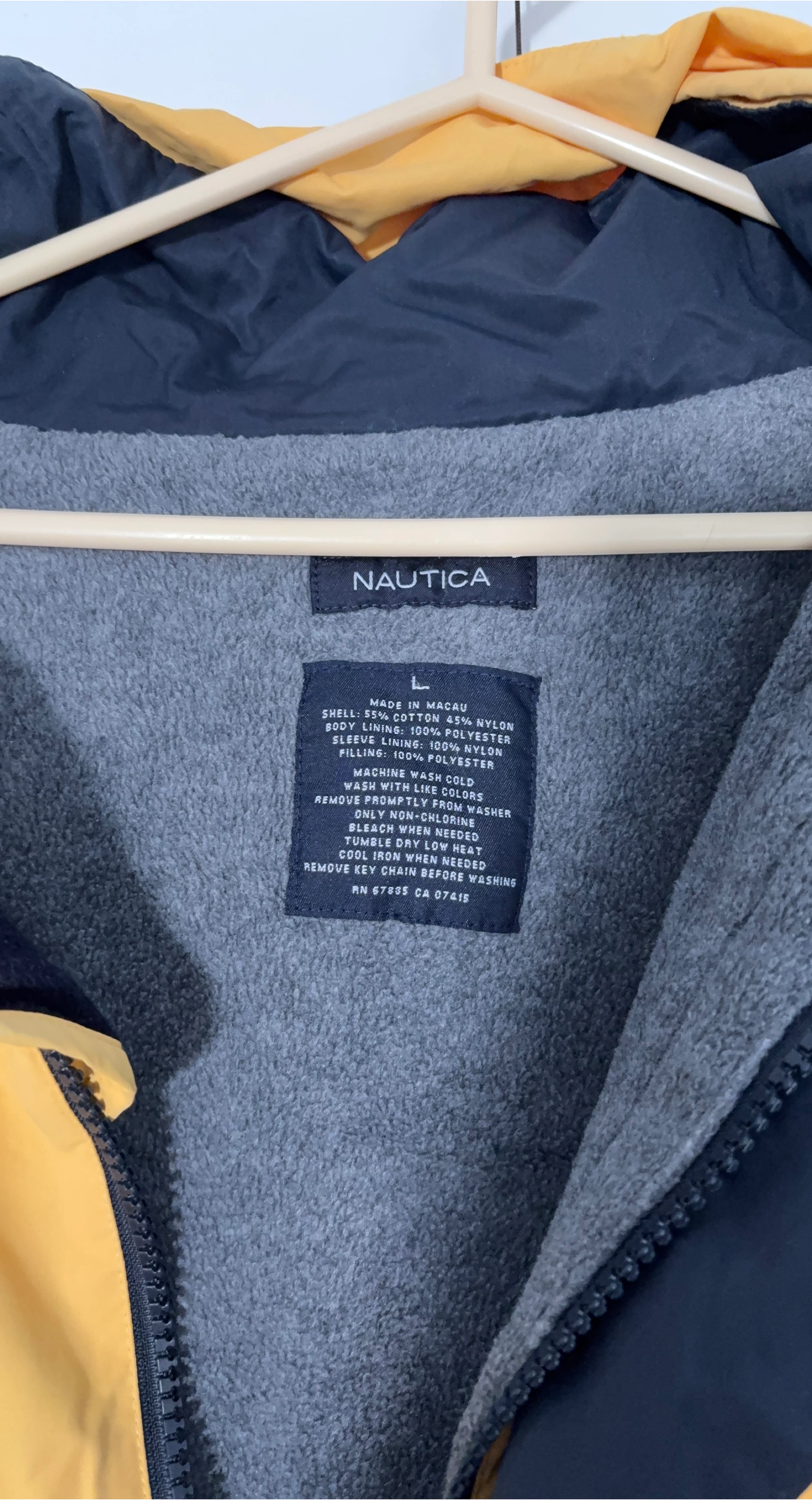 Nautica Yellow Winter Jacket - Size L