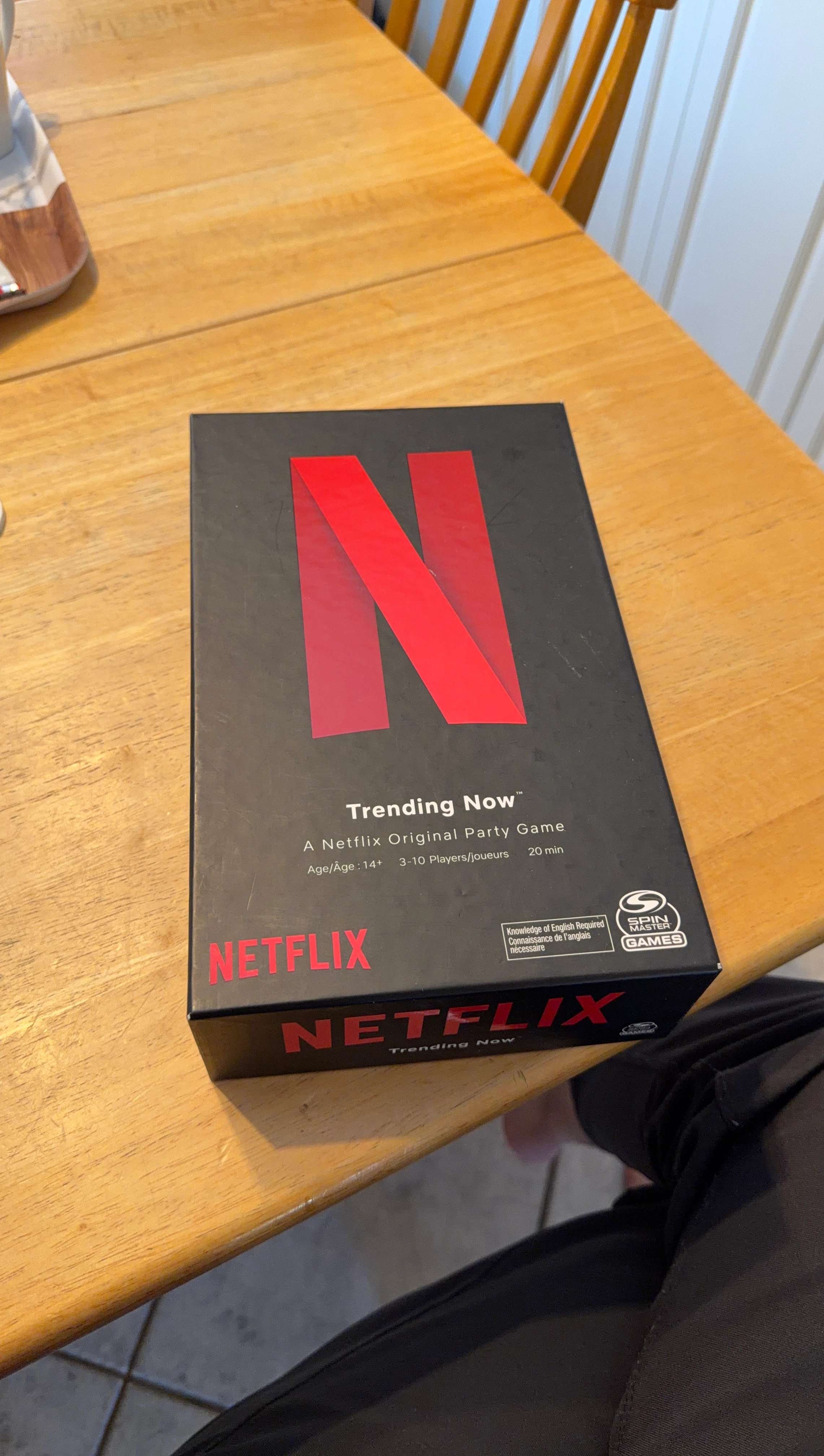 Netflix Trending Now Party Game