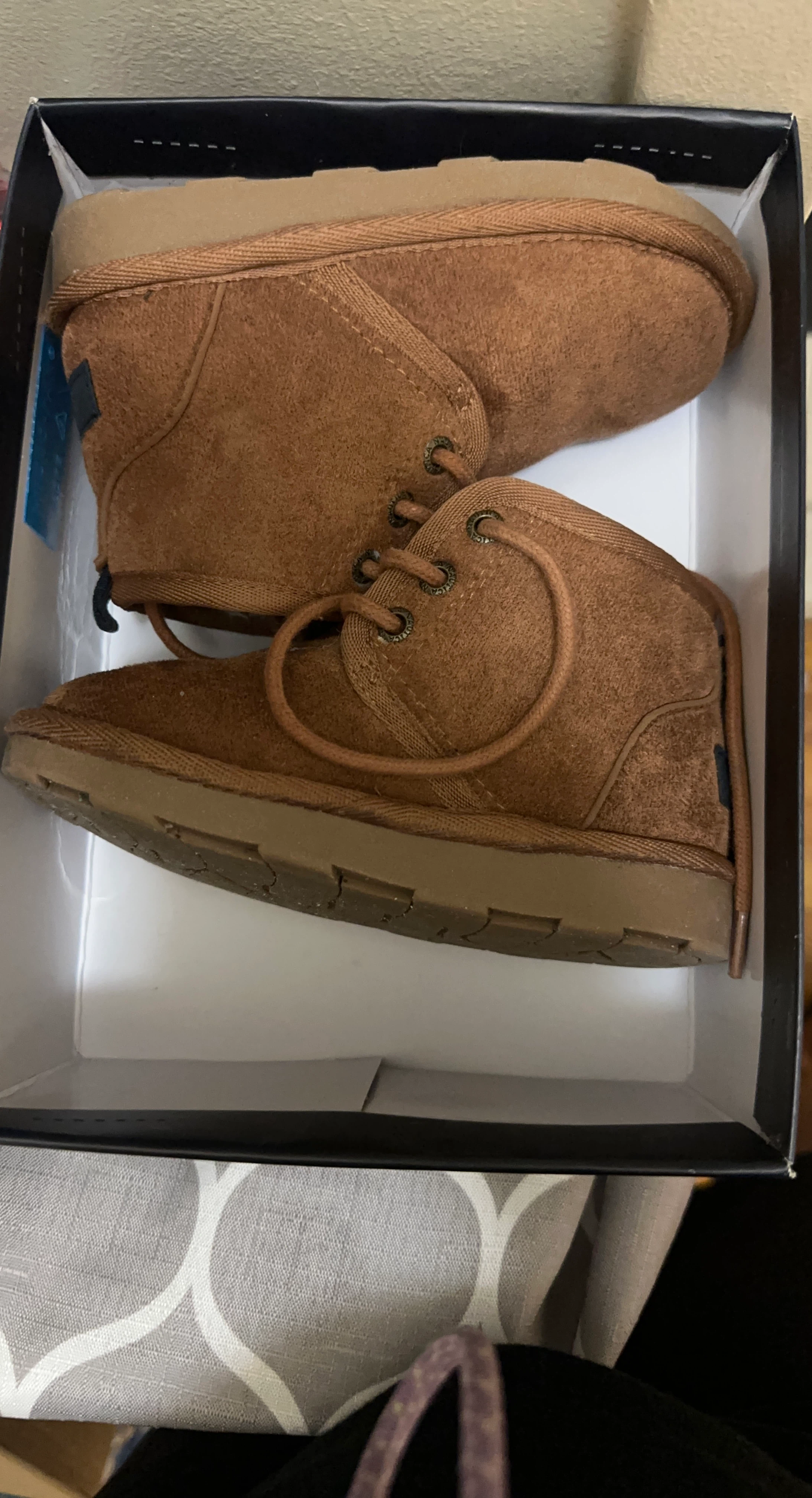 Brown Suede Boots