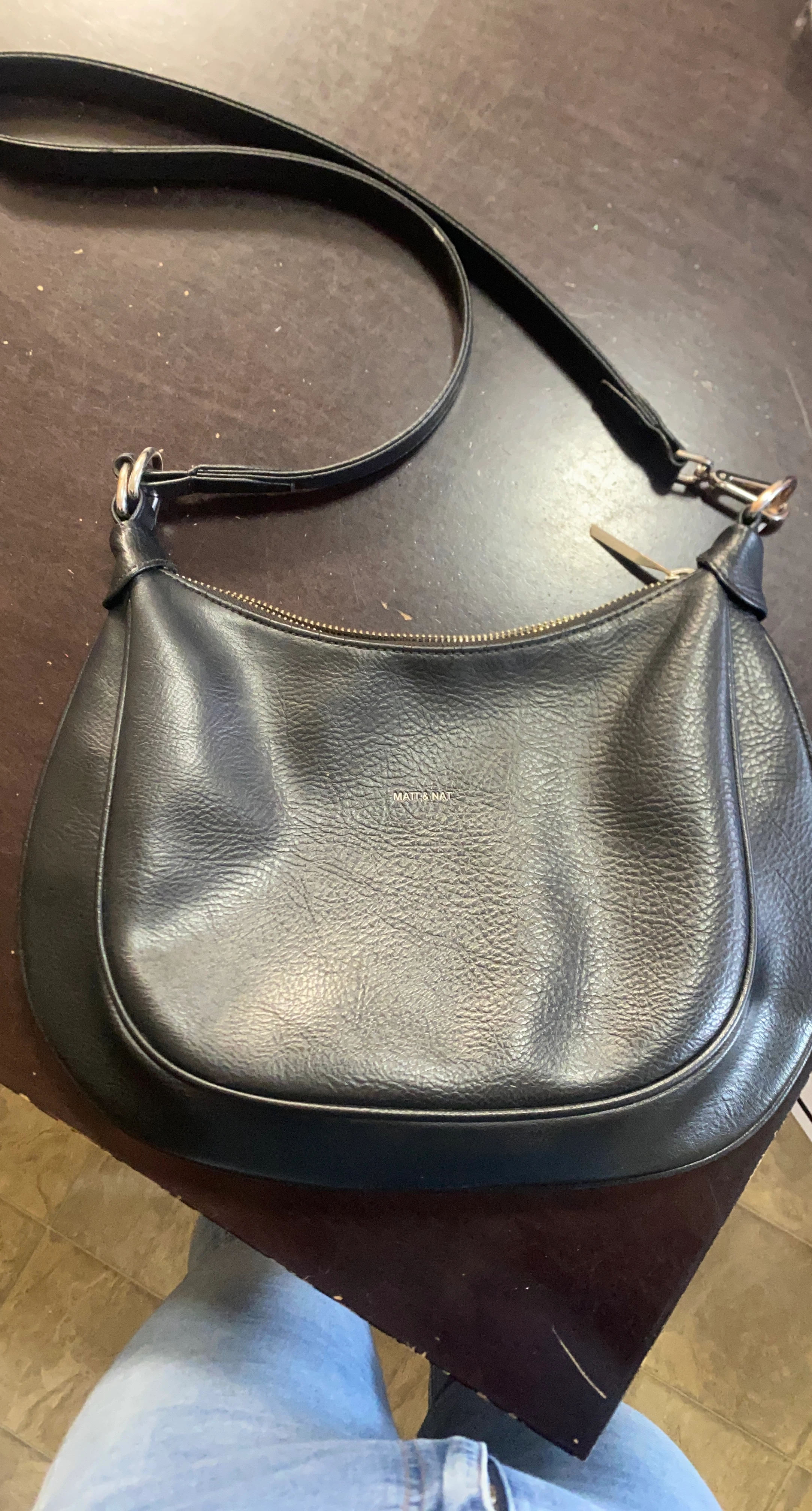 Matt & Nat Black Shoulder Bag