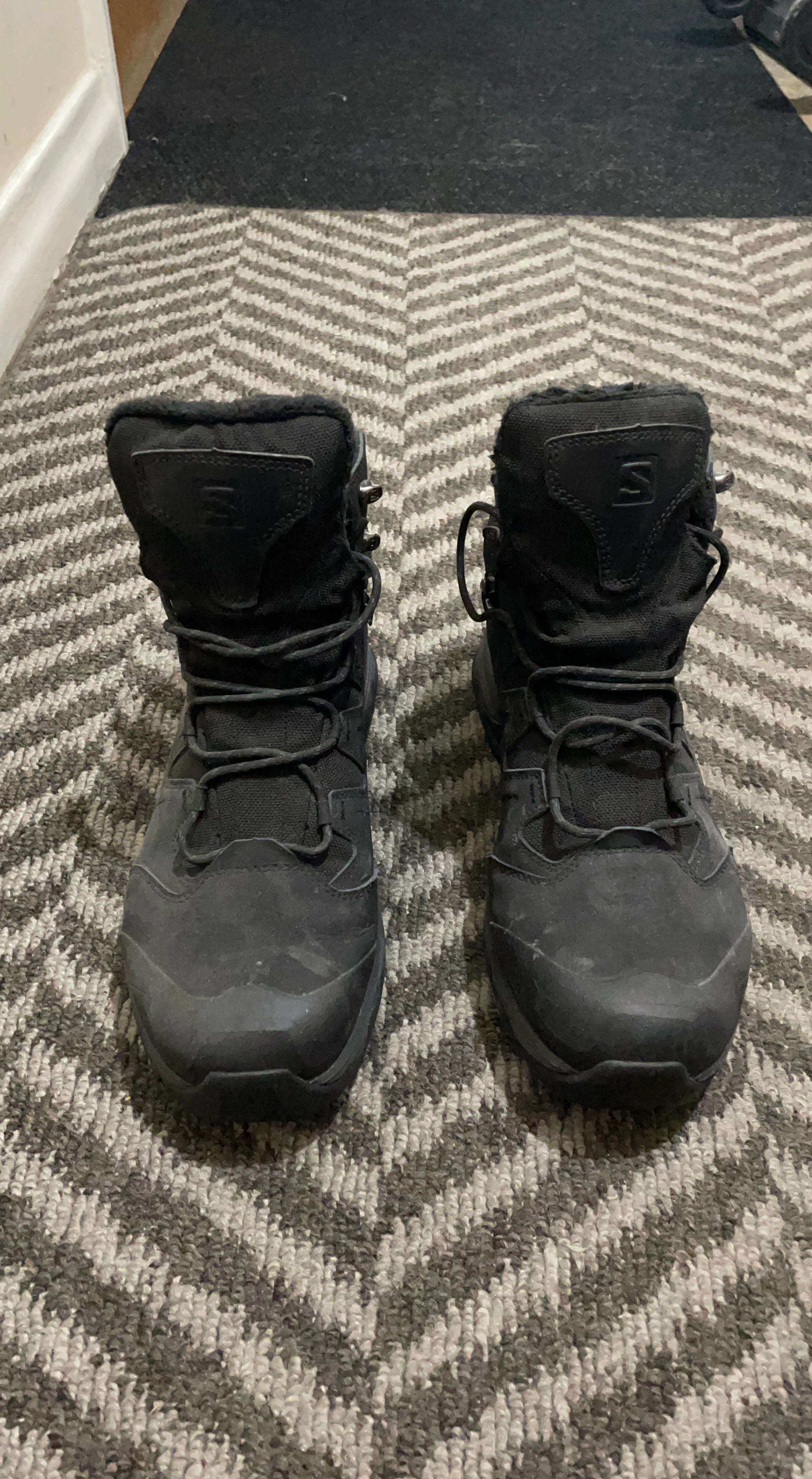 Salomon Black Winter Boots