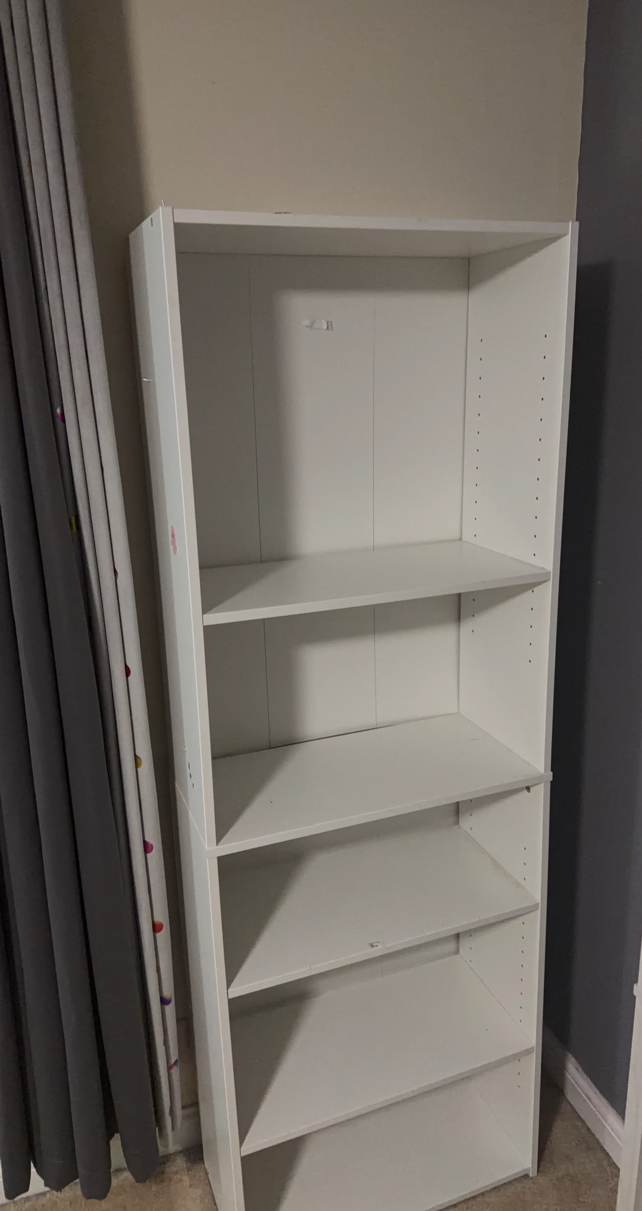 White Bookshelf