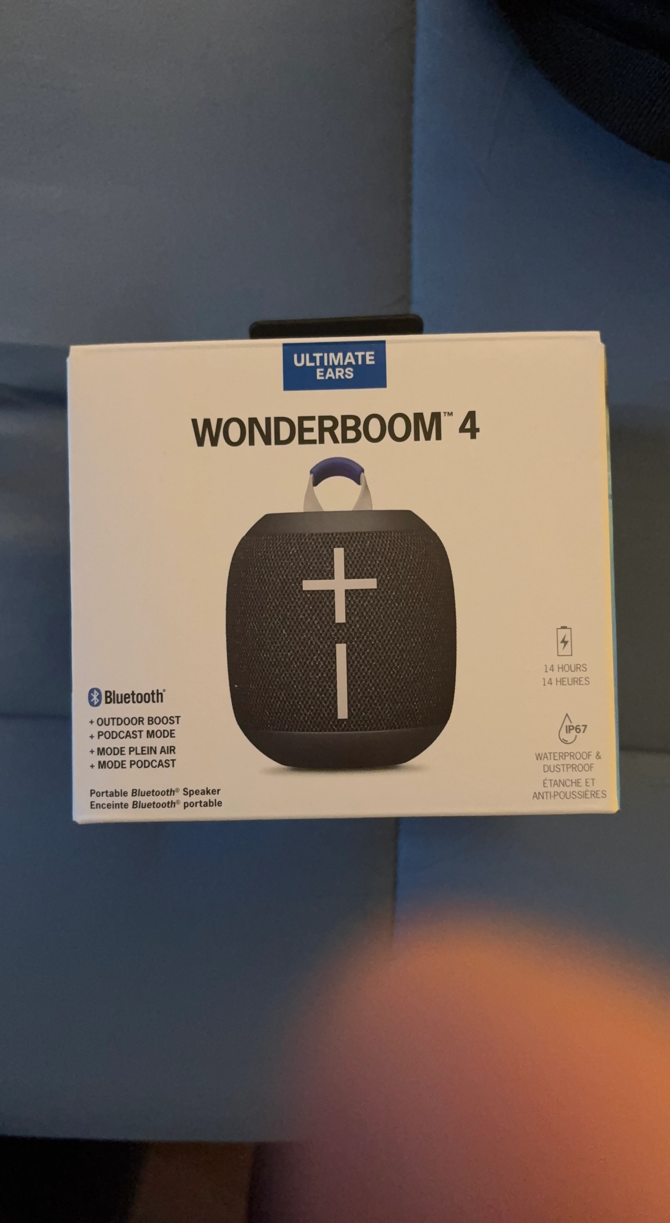 Ultimate Ears WONDERBOOM 4 Portable Bluetooth Speaker
