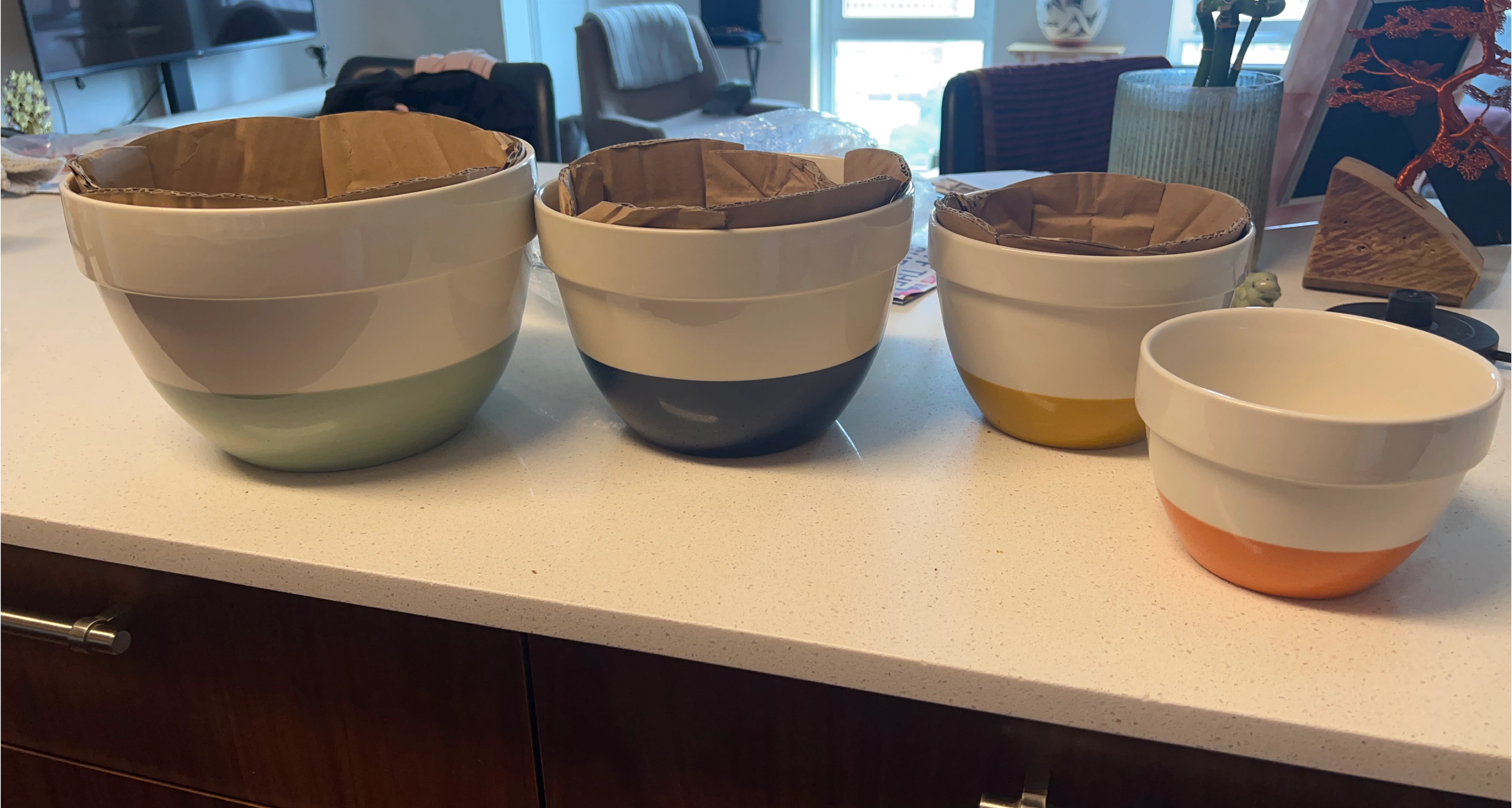 Set of 4 Mixing Bowls - Crate and Barrel