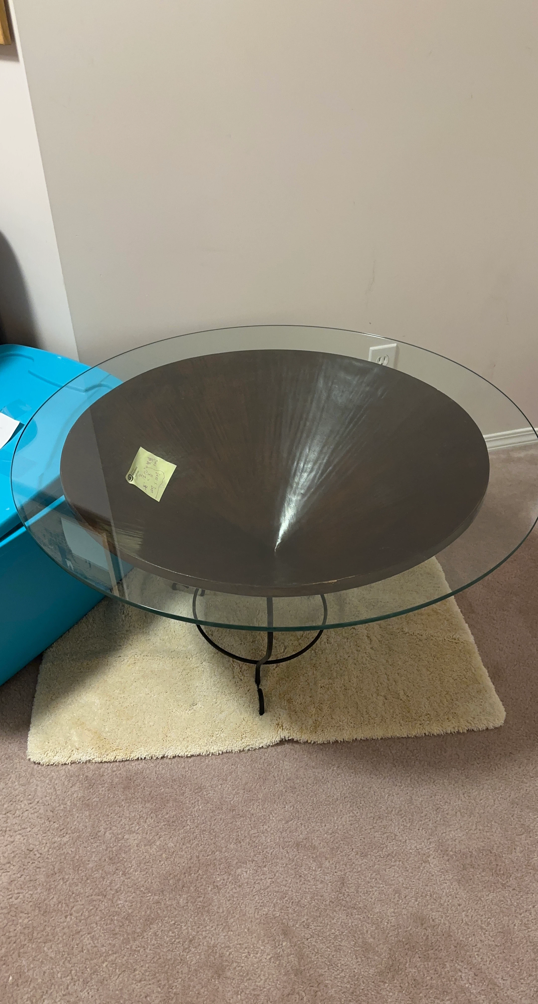 Glass Top Coffee Table