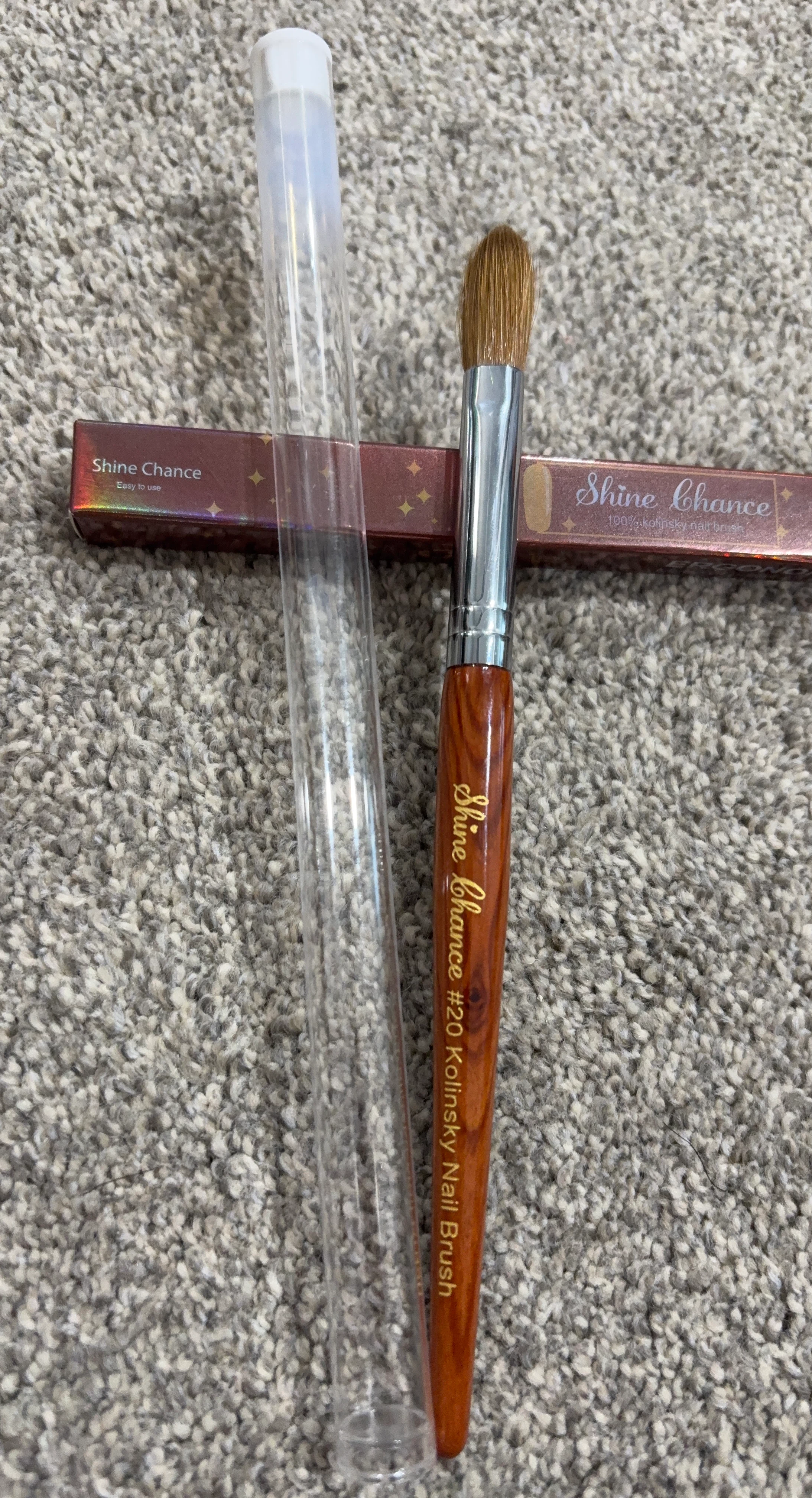 Shine Chance #20 Kolinsky Nail Brush