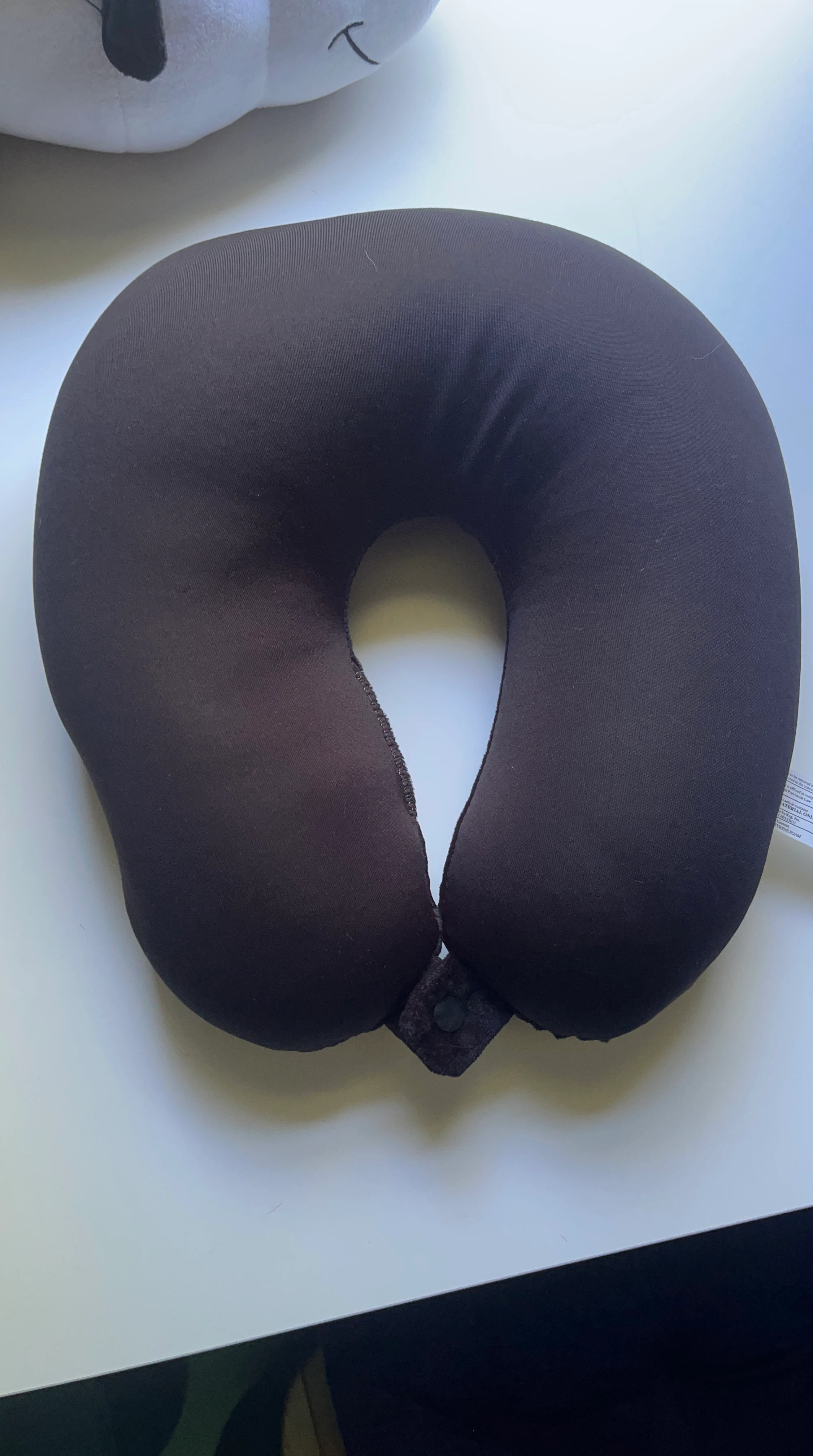 Brown Travel Neck Pillow