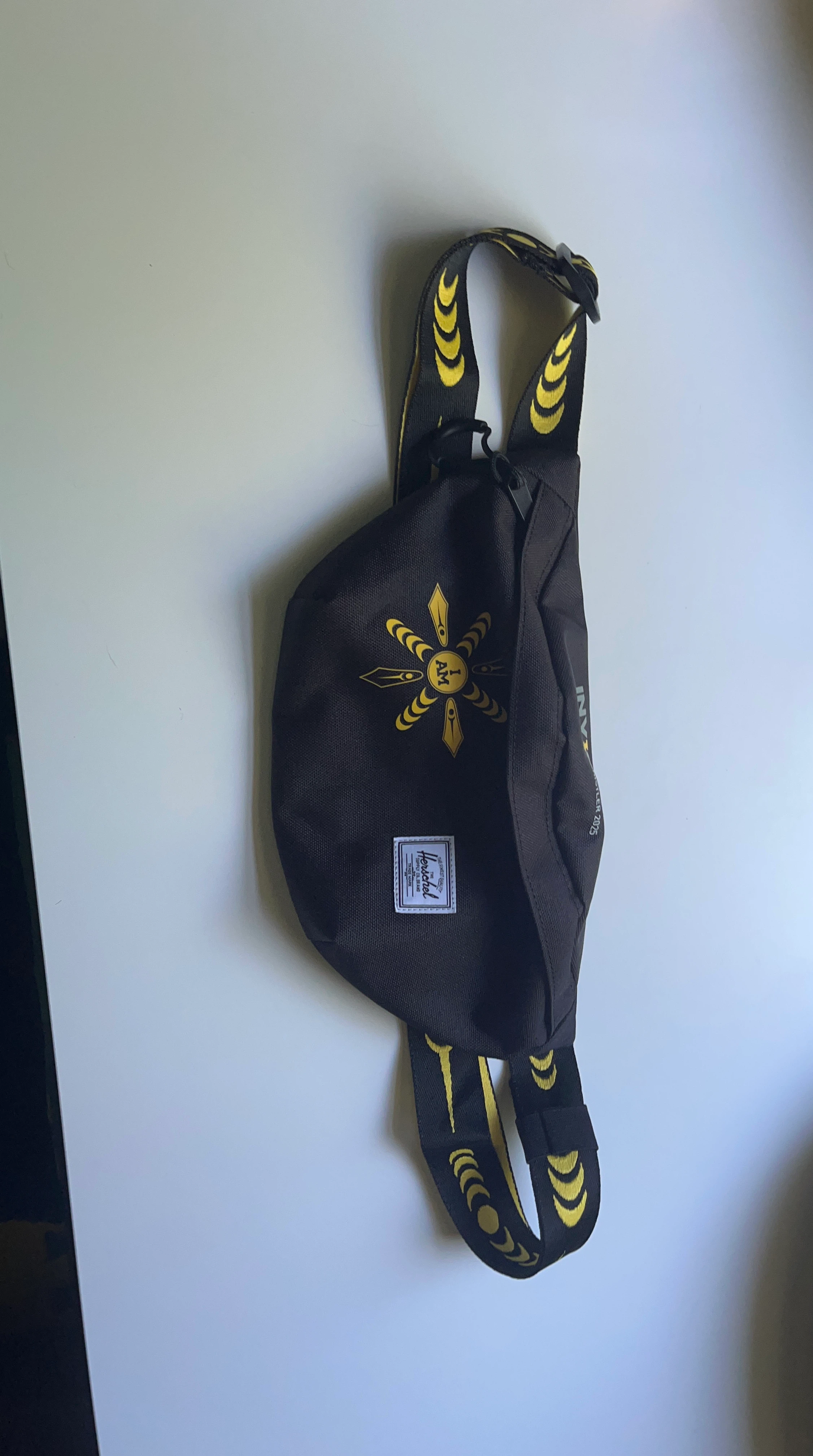 Herschel Supply Co. Waist Bag - Black/Yellow