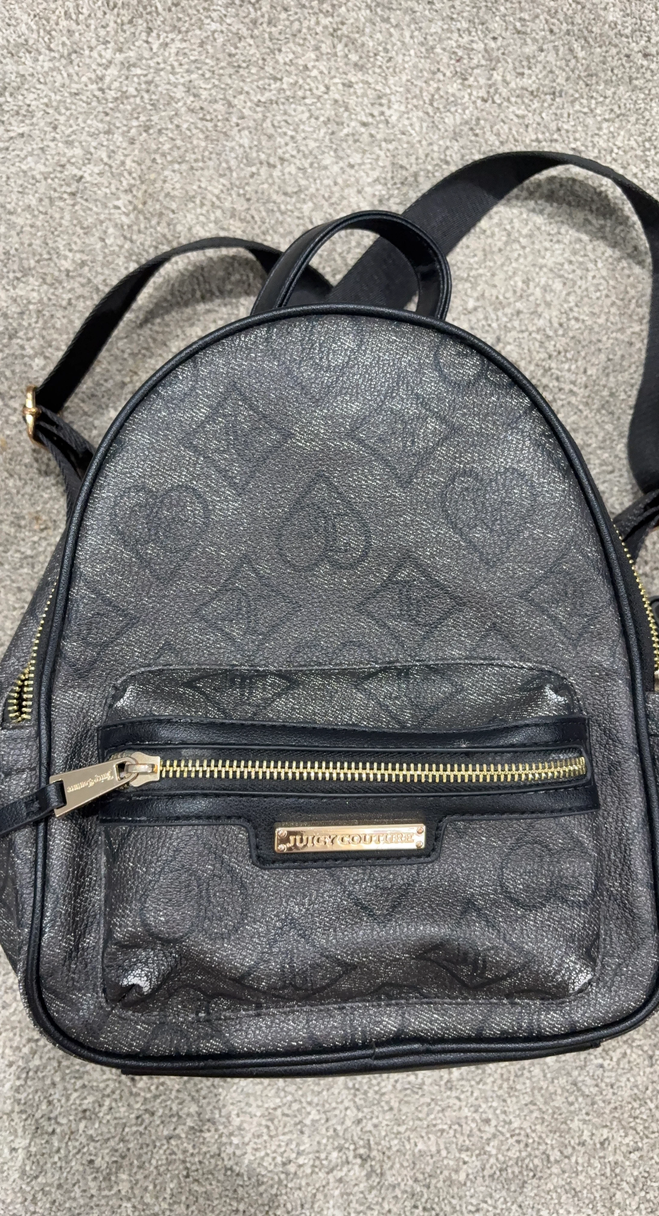 Juicy Couture Black Backpack